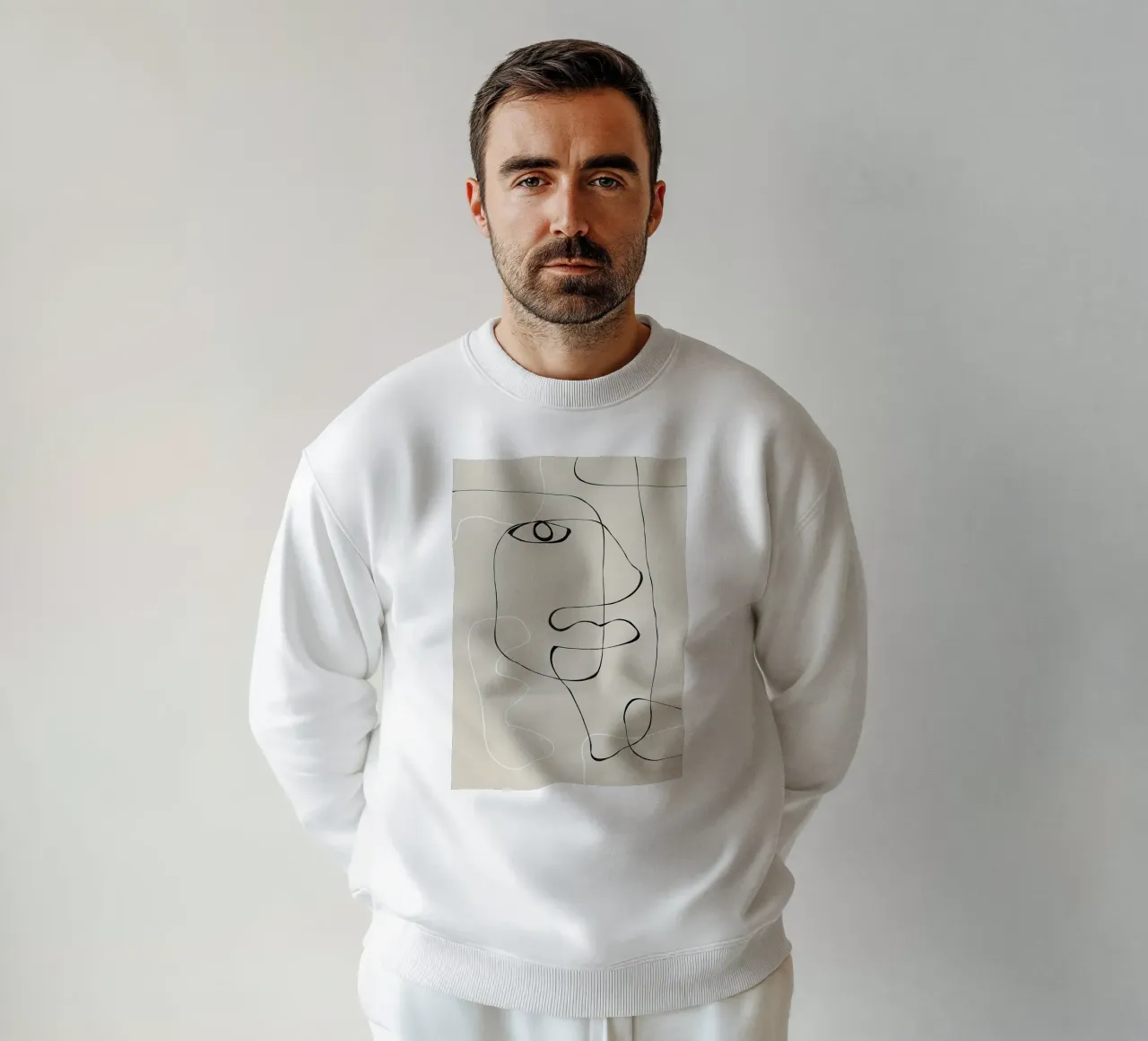 Kontur der Emotion Sweatshirt von kurumacity