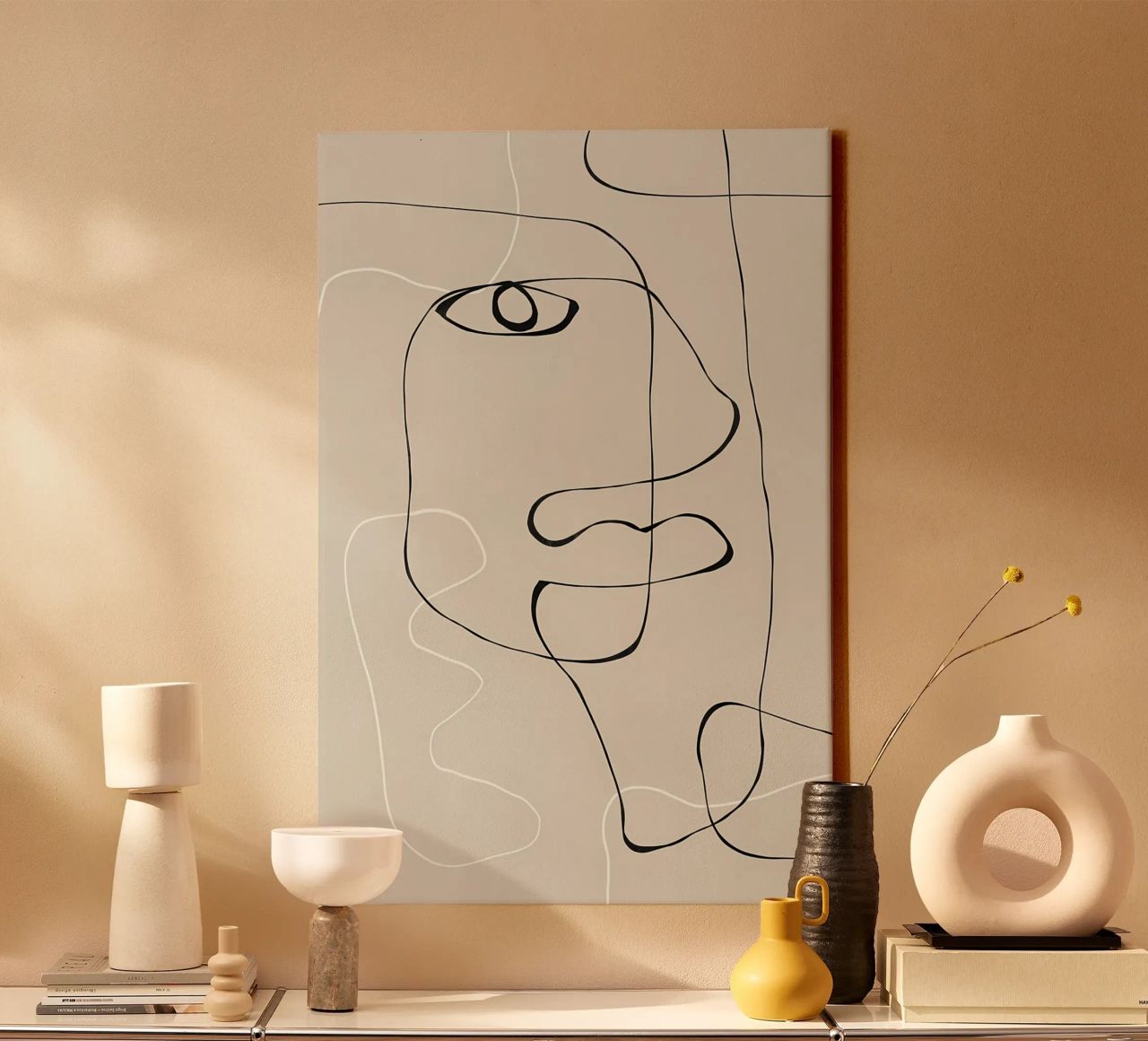 Contour of Emotion canvas by kurumacity