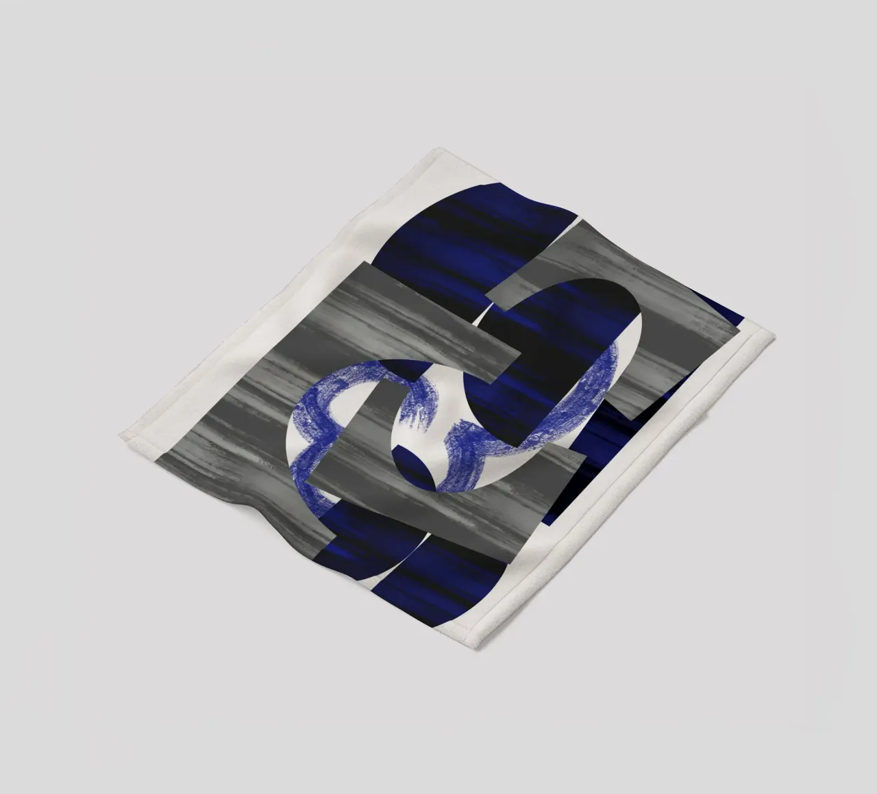 Composizione di forme giocose 14 coperta in pile da Little Dean