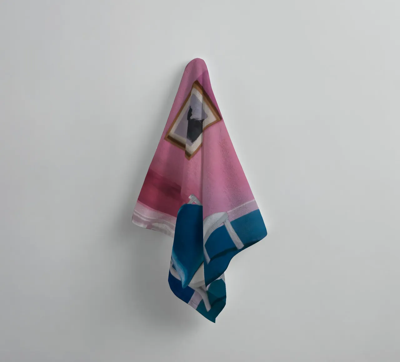 Blauer Stuhl Ecke Handtuch von Pan Denim