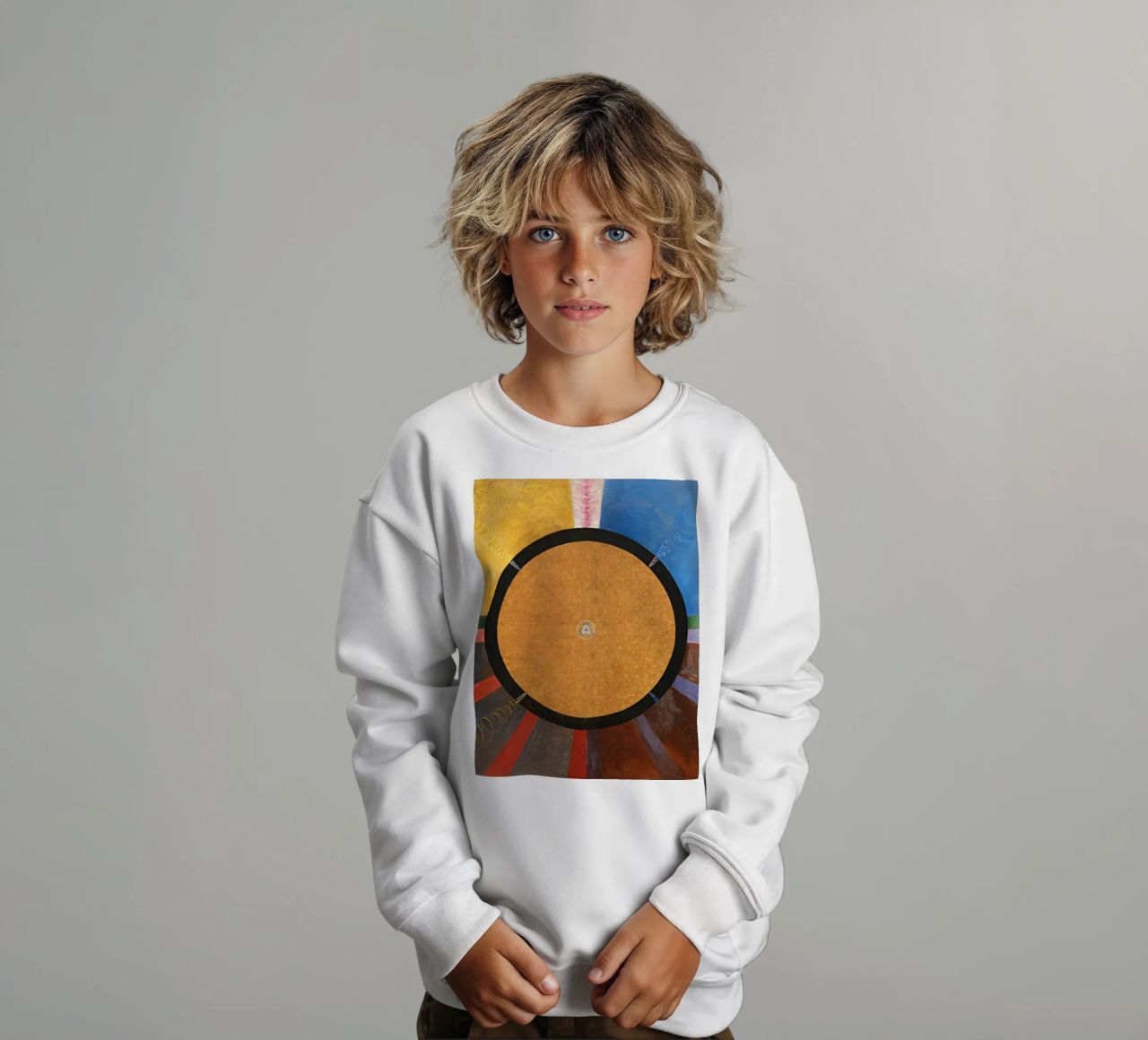 Mostra di Hilma Af Klint felpa bambino da Ceryspool