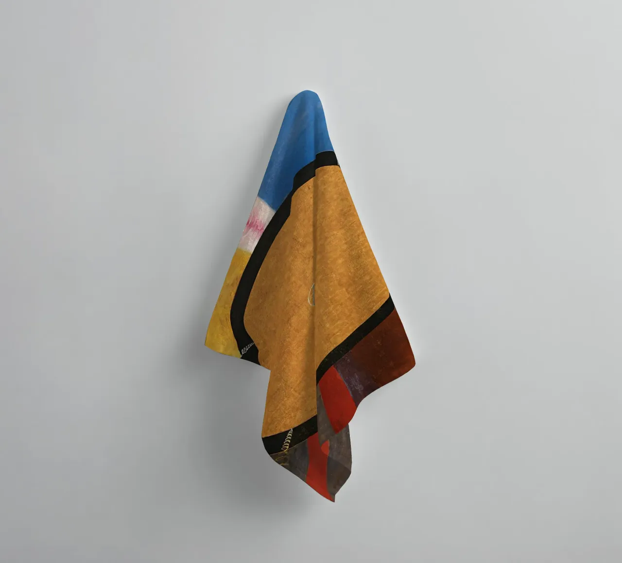 Mostra di Hilma Af Klint asciugamano da bagno da Ceryspool