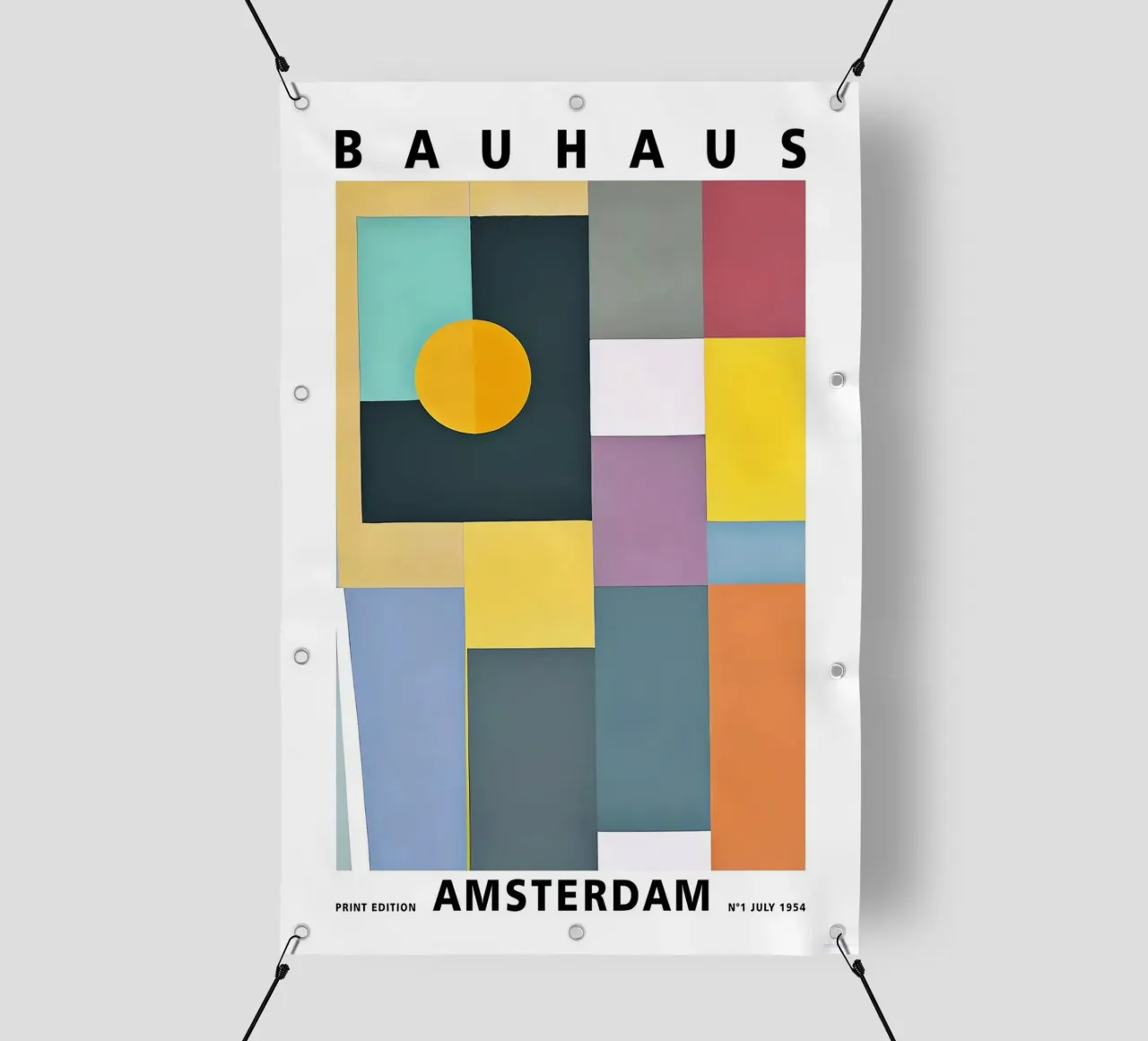 Bauhaus telo in pvc da Brooke