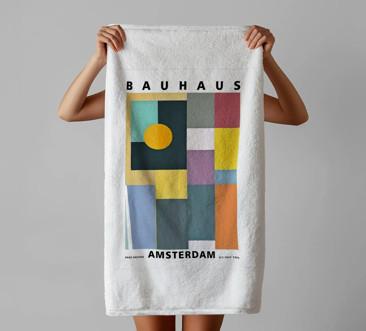 Bauhaus asciugamano da bagno da Brooke