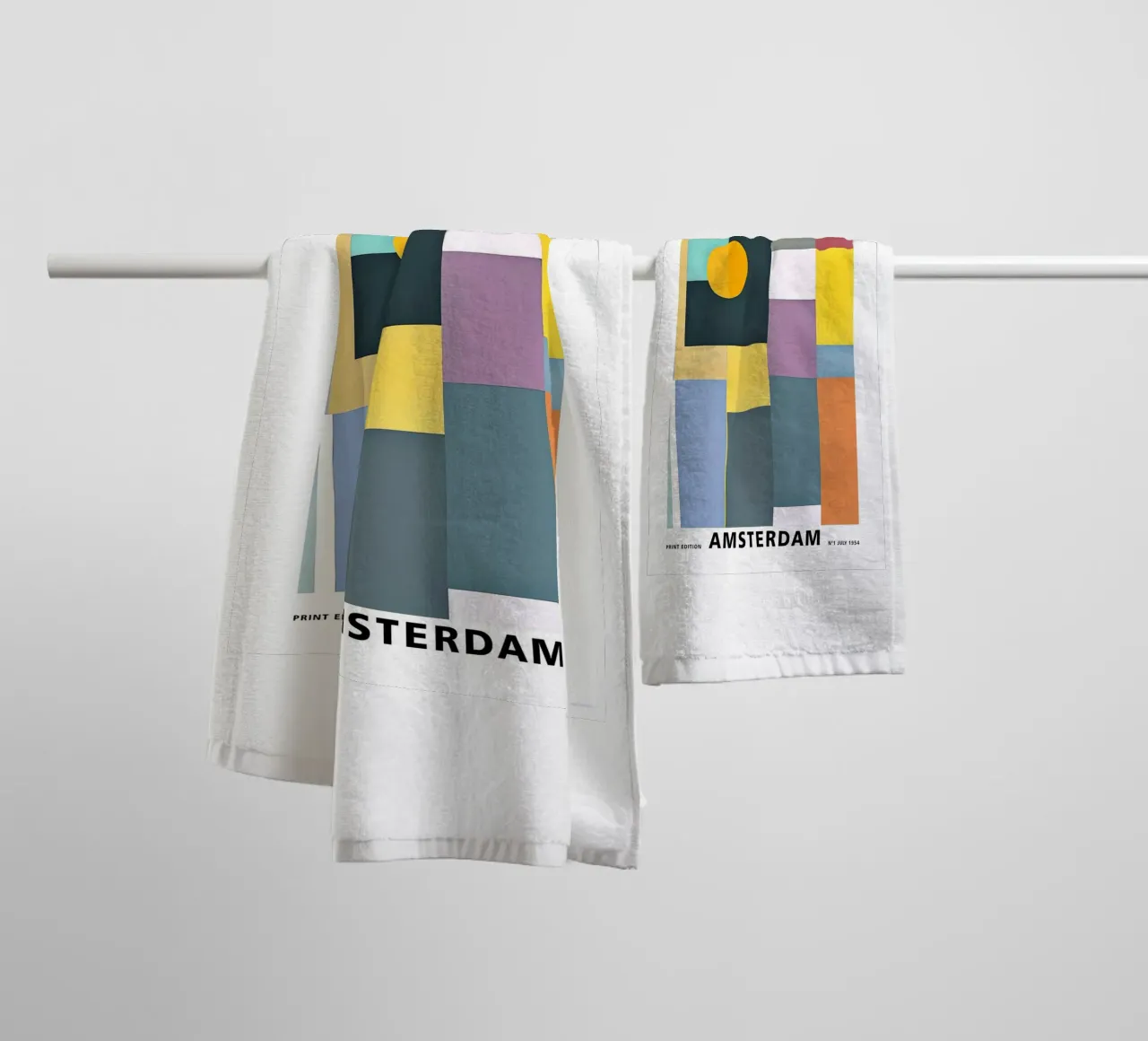 Bauhaus asciugamano da bagno da Brooke