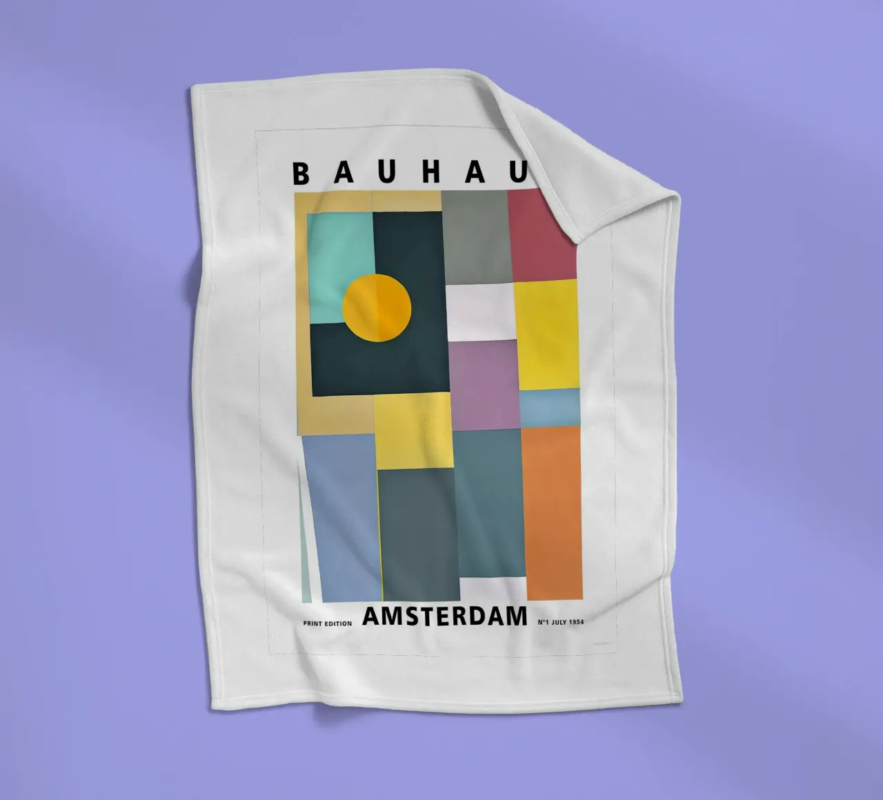 Bauhaus Fleecedecke von Brooke