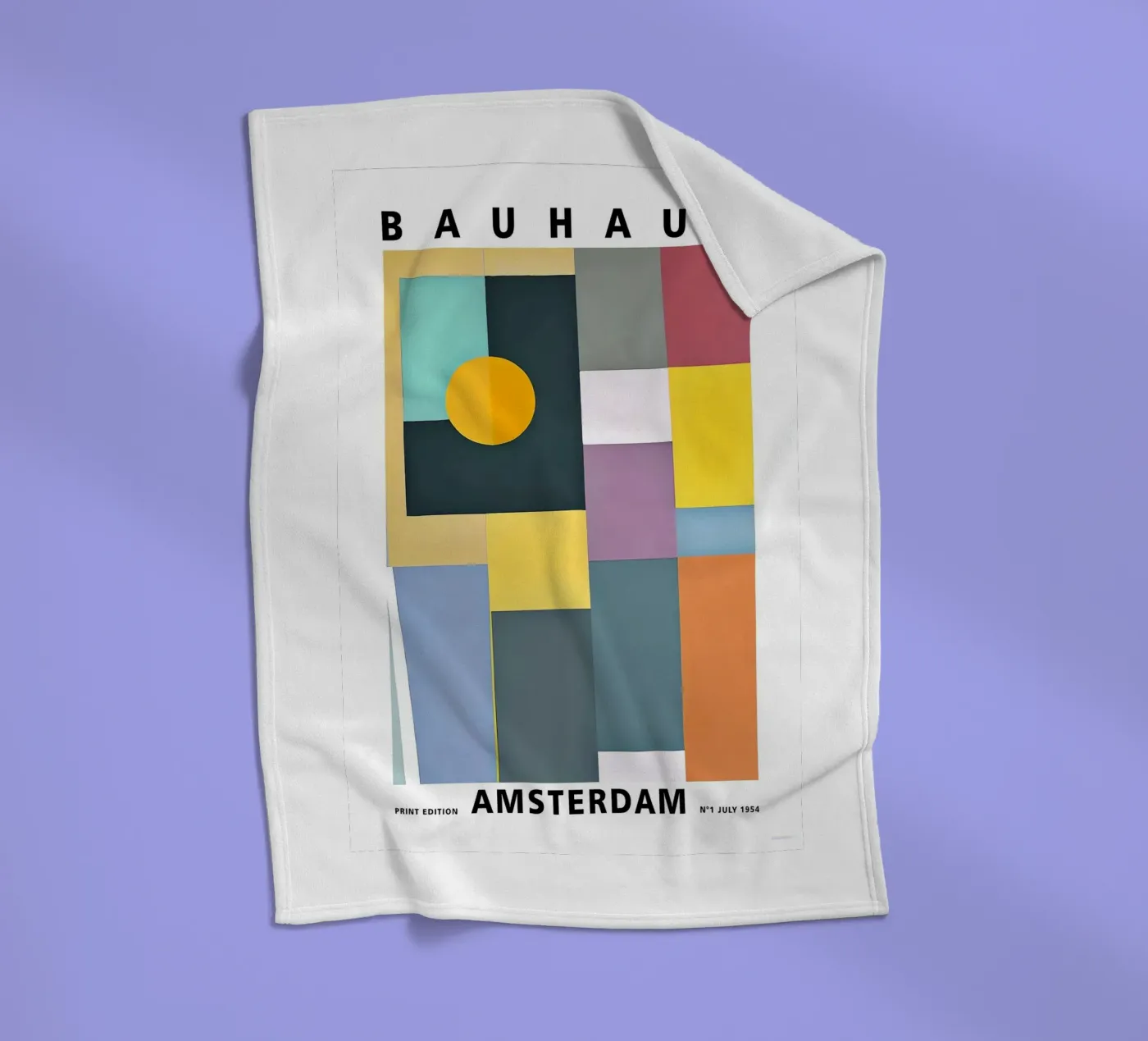 Bauhaus fleecedeken van Brooke