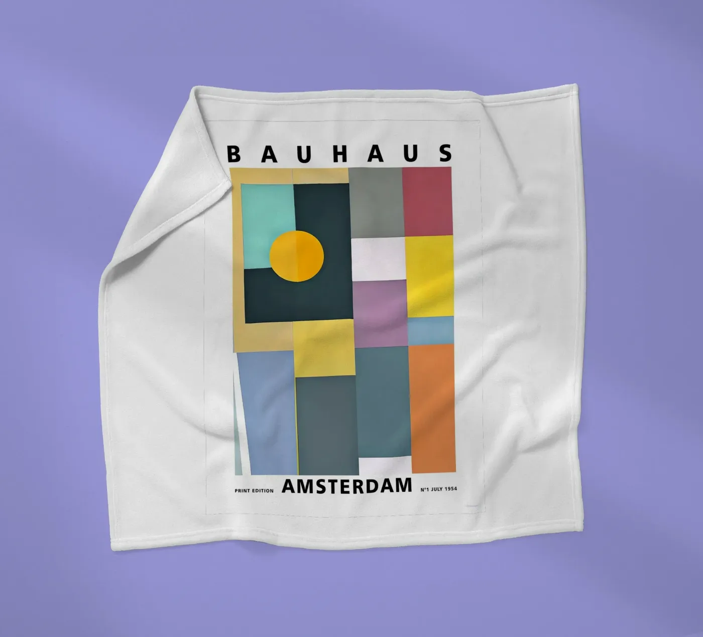Bauhaus fleecedeken van Brooke