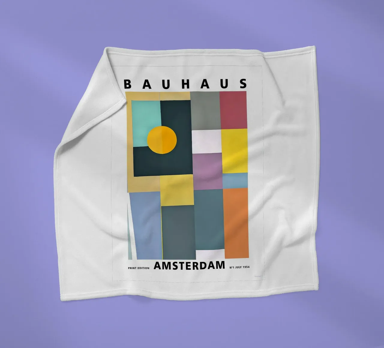 Bauhaus Fleecedecke von Brooke