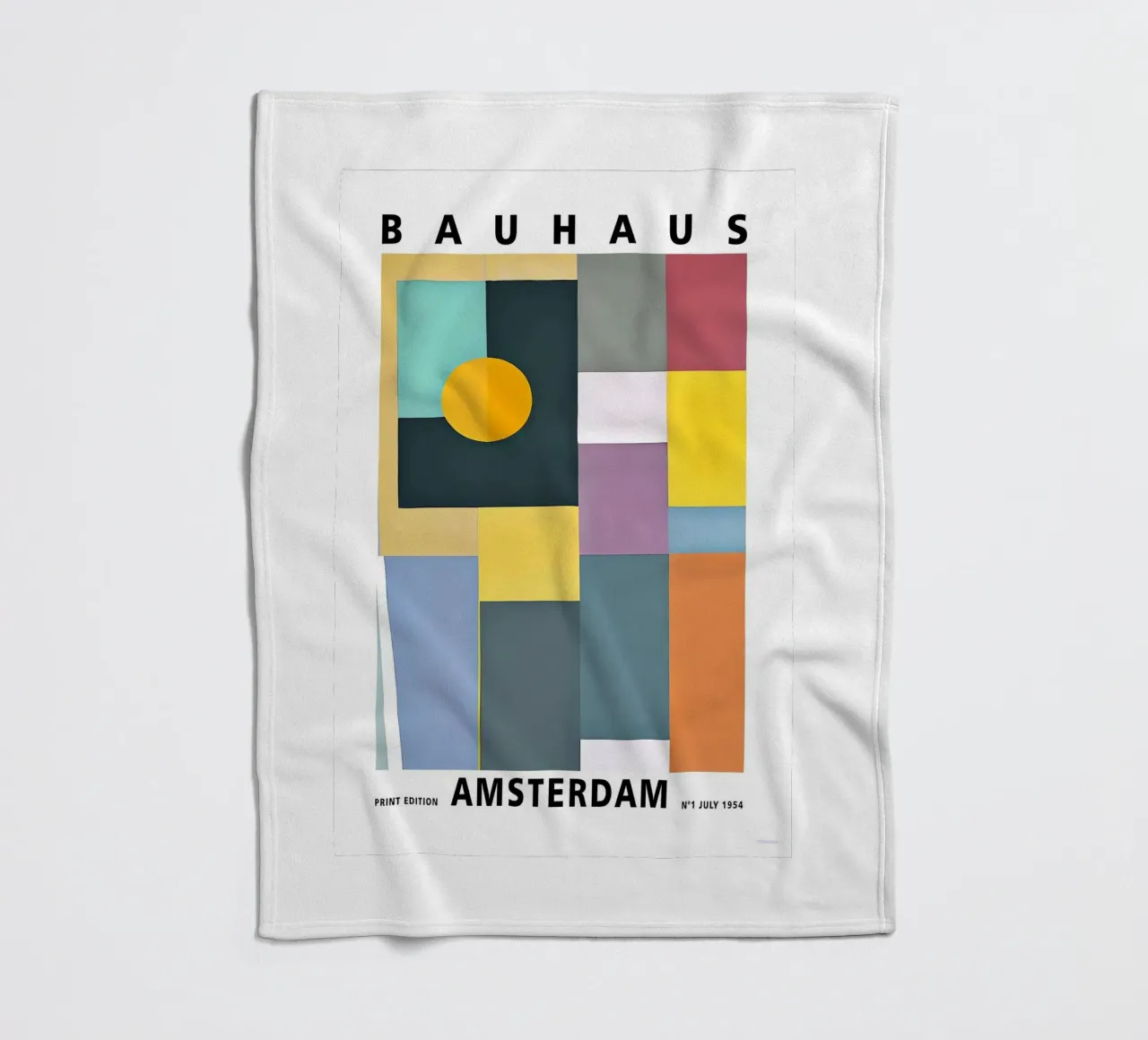 Bauhaus Fleecedecke von Brooke