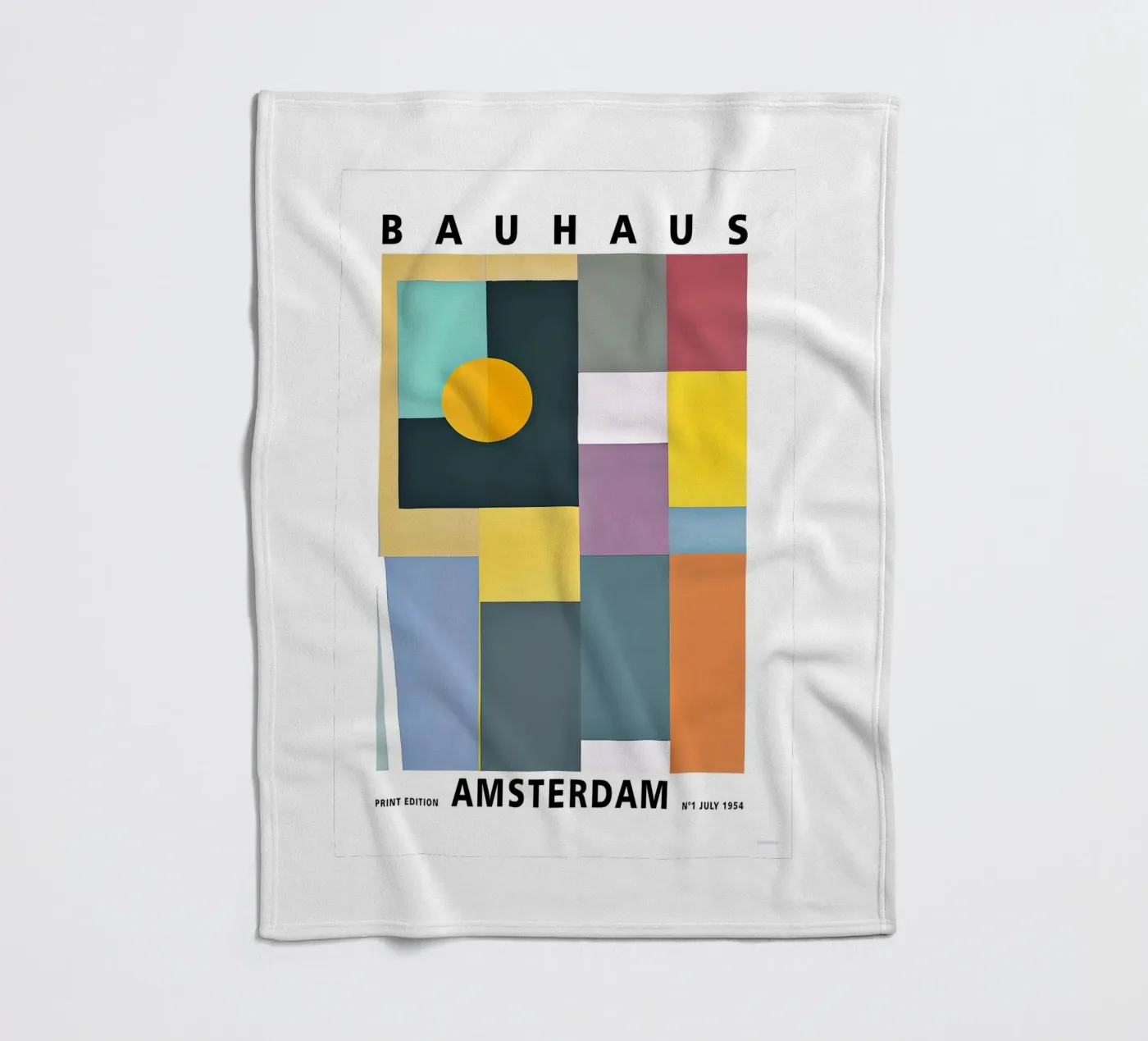 Bauhaus fleecedeken van Brooke