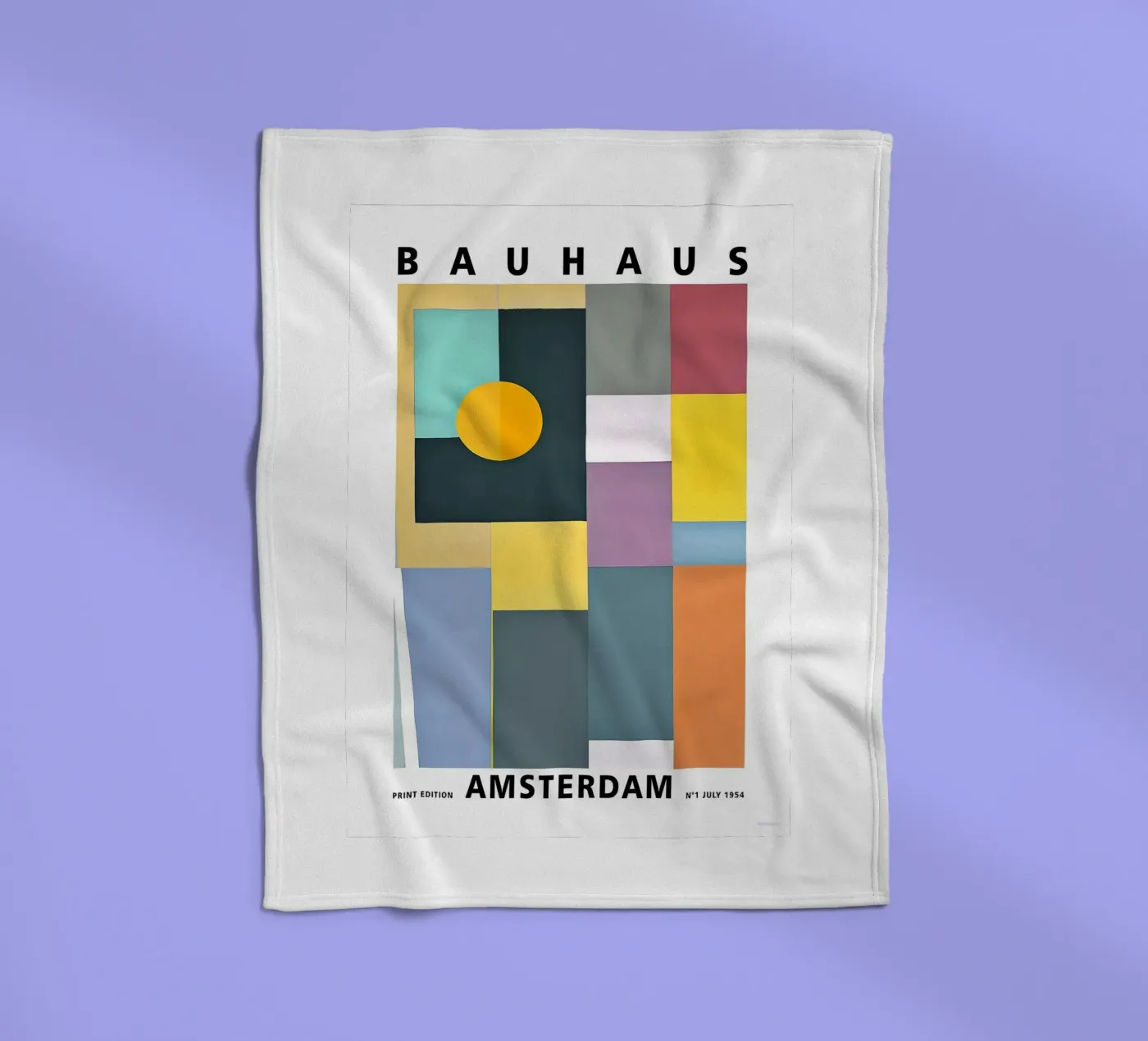 Bauhaus fleecedeken van Brooke