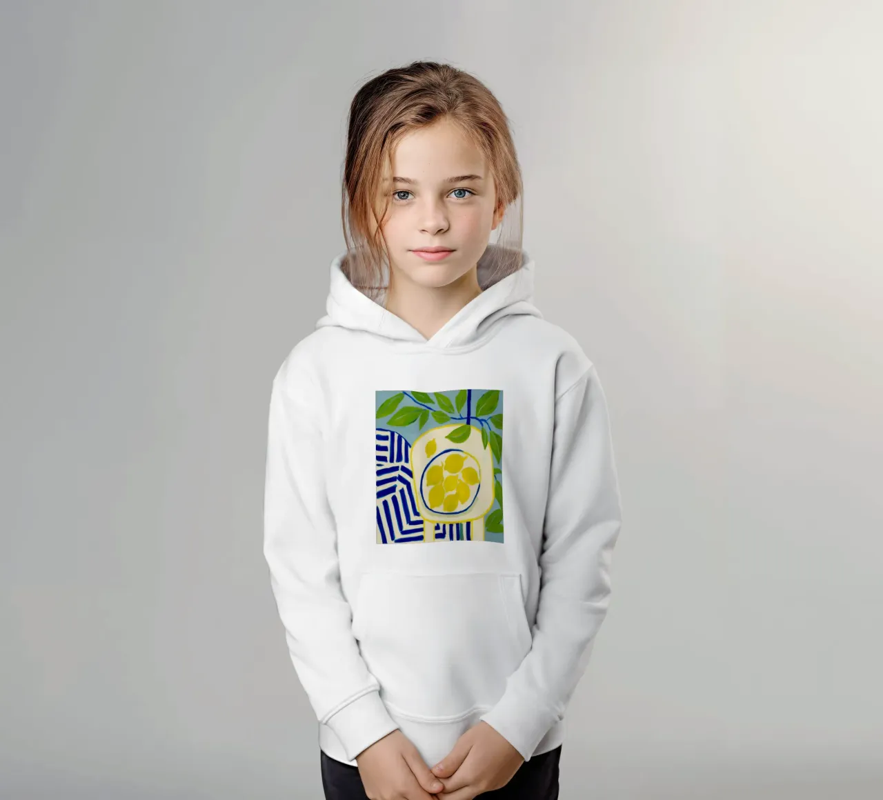 Zitronenlicht mit Fenster Kinder Hoodie von Dawn Light