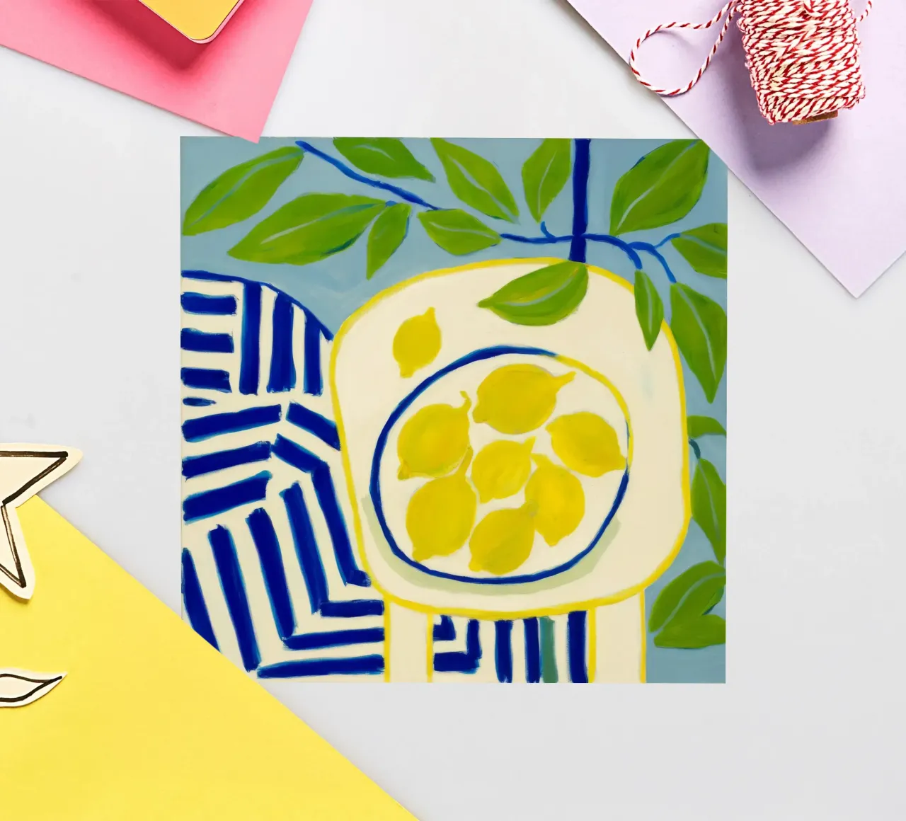 Windowed Lemon Light sticker by Dawn Light