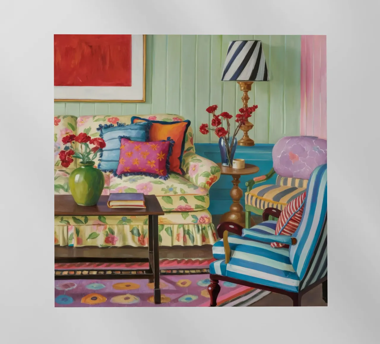 Eclectic Pattern Parlor pellicola backlit da Pan Denim