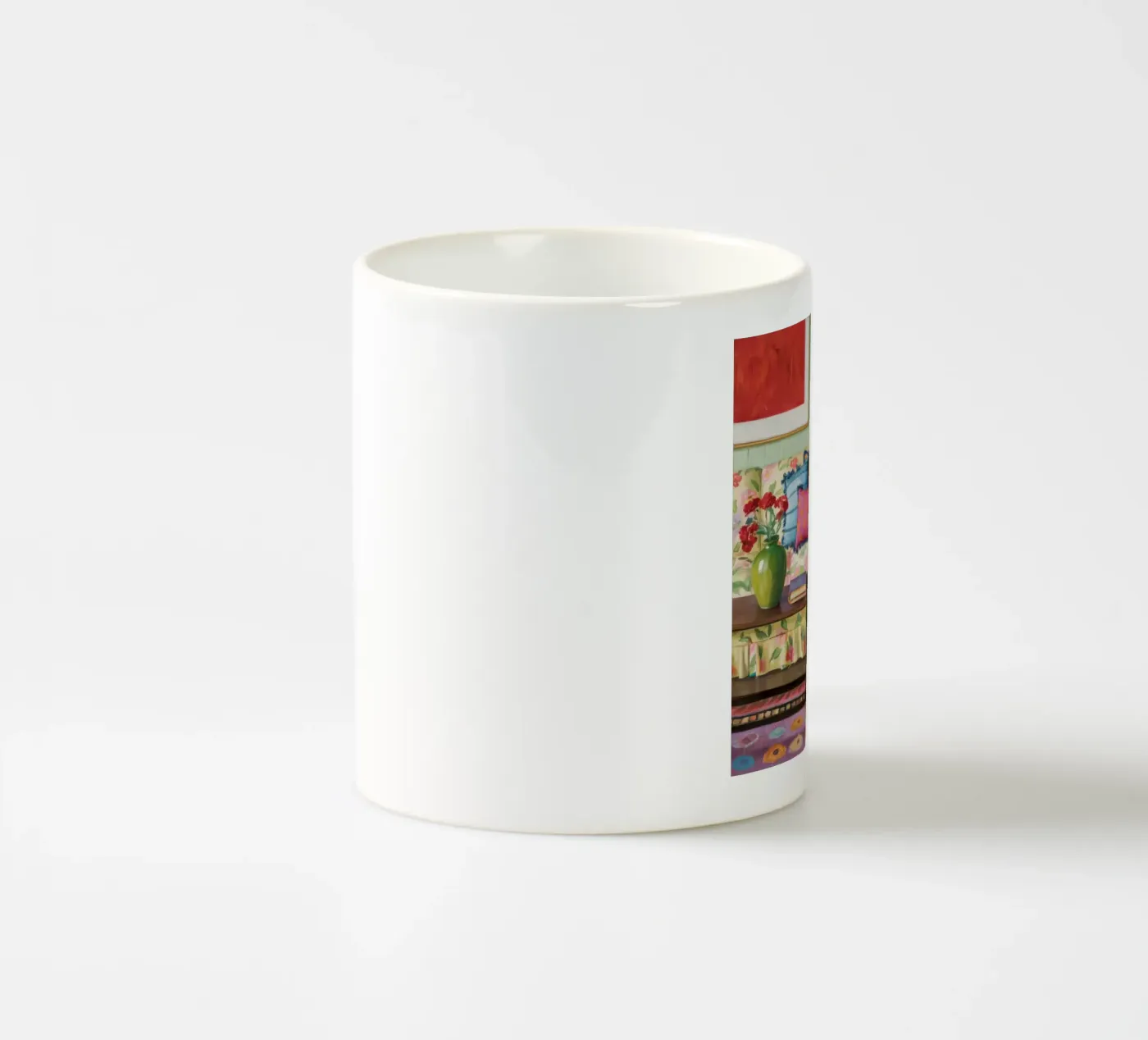 Eclectic Pattern Parlor ceramic mug by Pan Denim