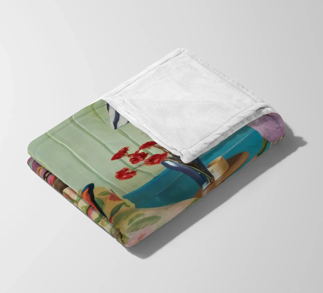 Eclectic Pattern Parlor fleecedeken van Pan Denim