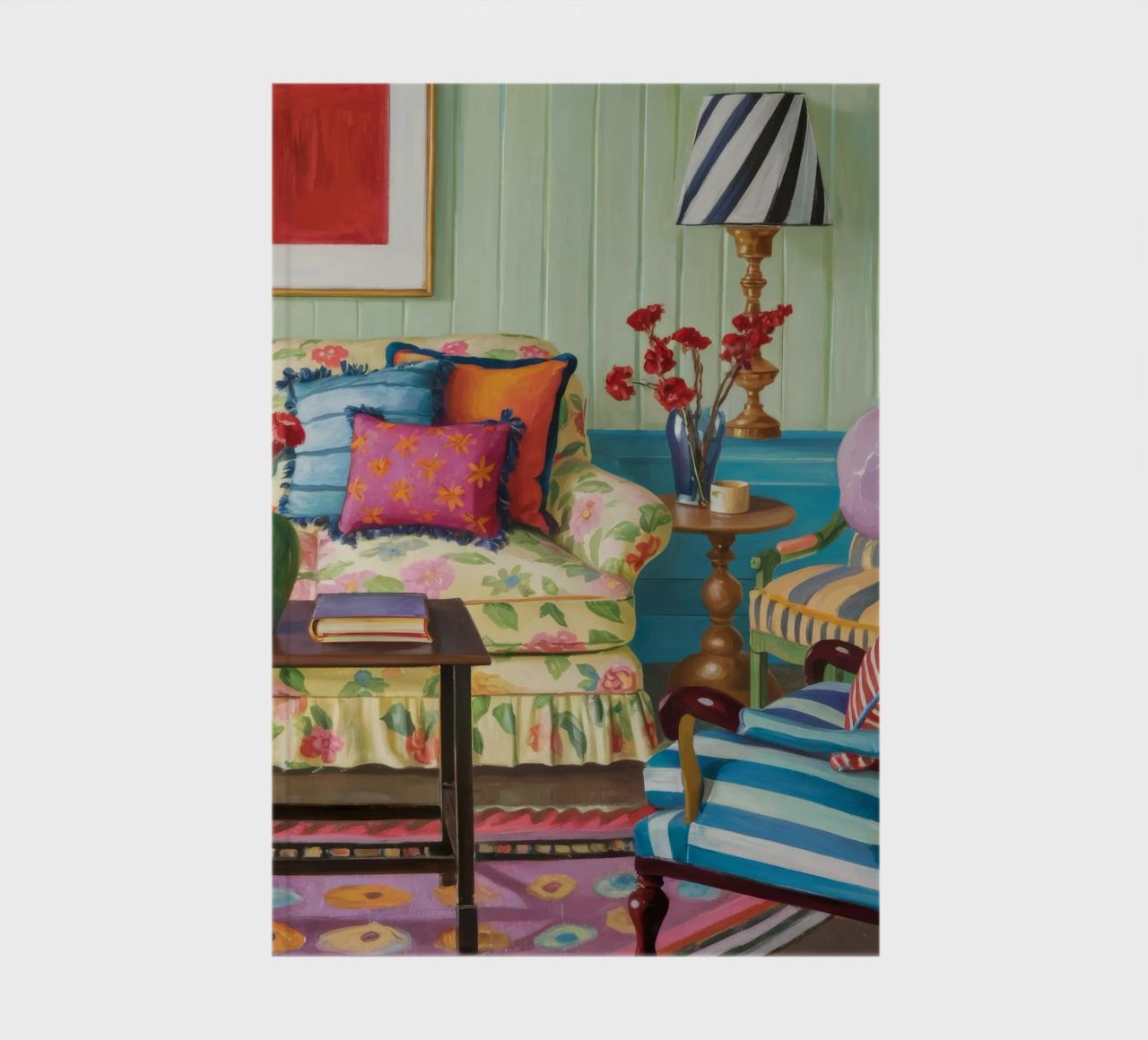 Eclectic Pattern Parlor notebook by Pan Denim