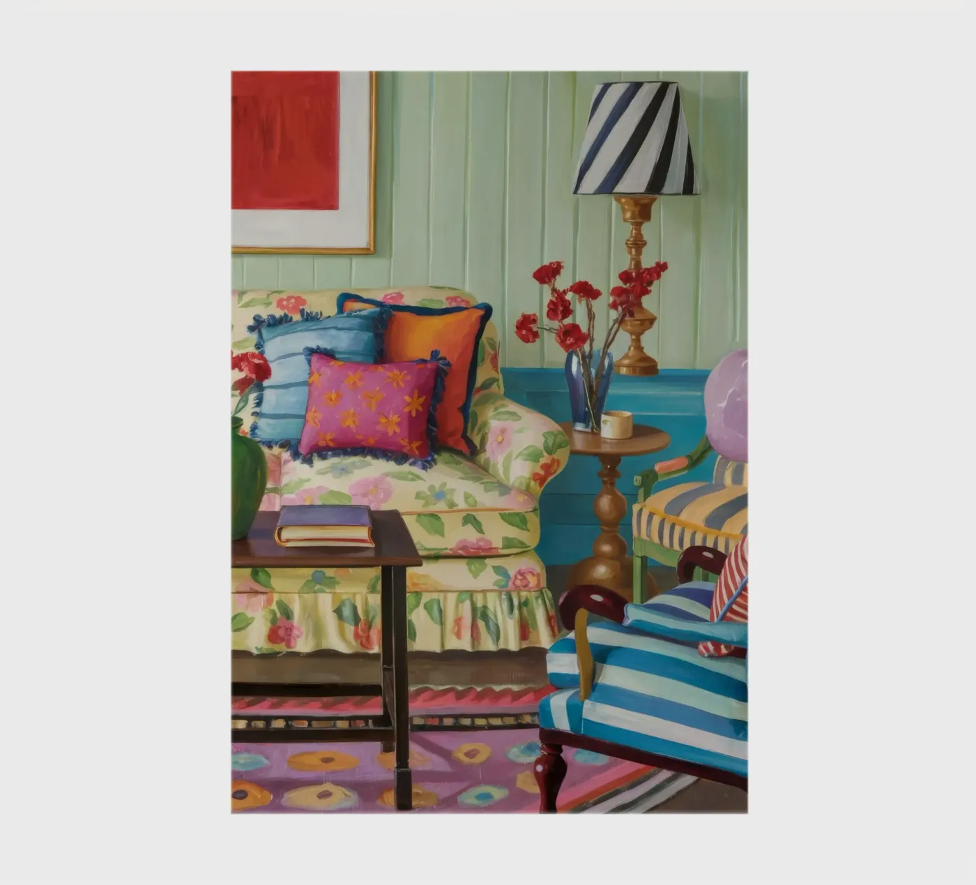 Eclectic Pattern Parlor notebook by Pan Denim