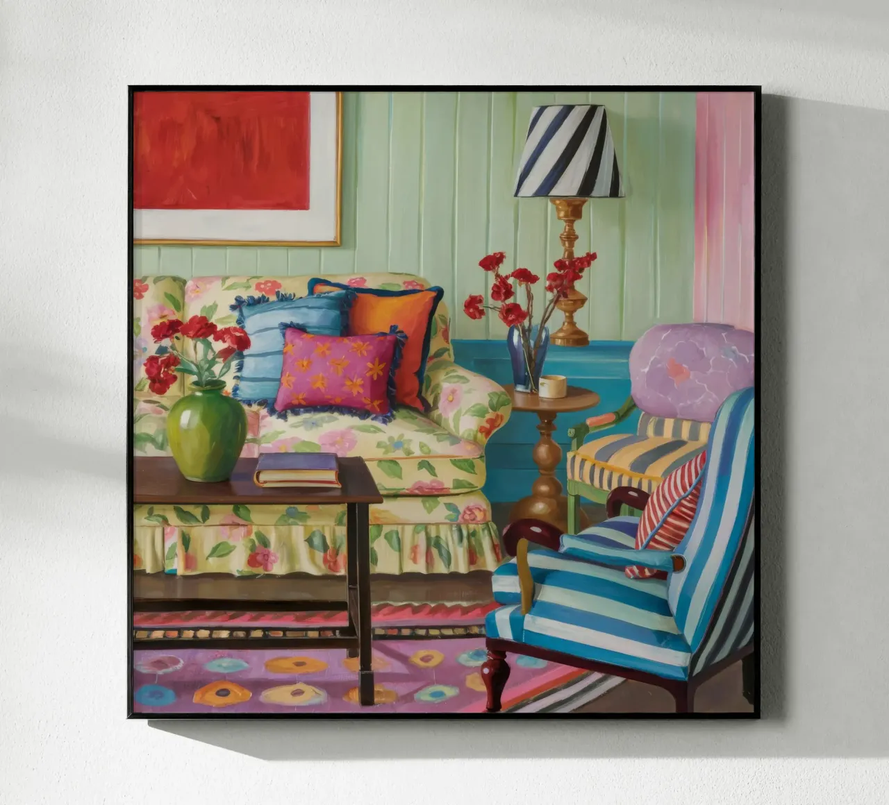 Eclectic Pattern Parlor plexiglass da Pan Denim