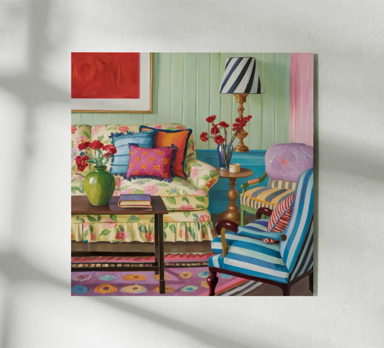 Eclectic Pattern Parlor plexiglass da Pan Denim