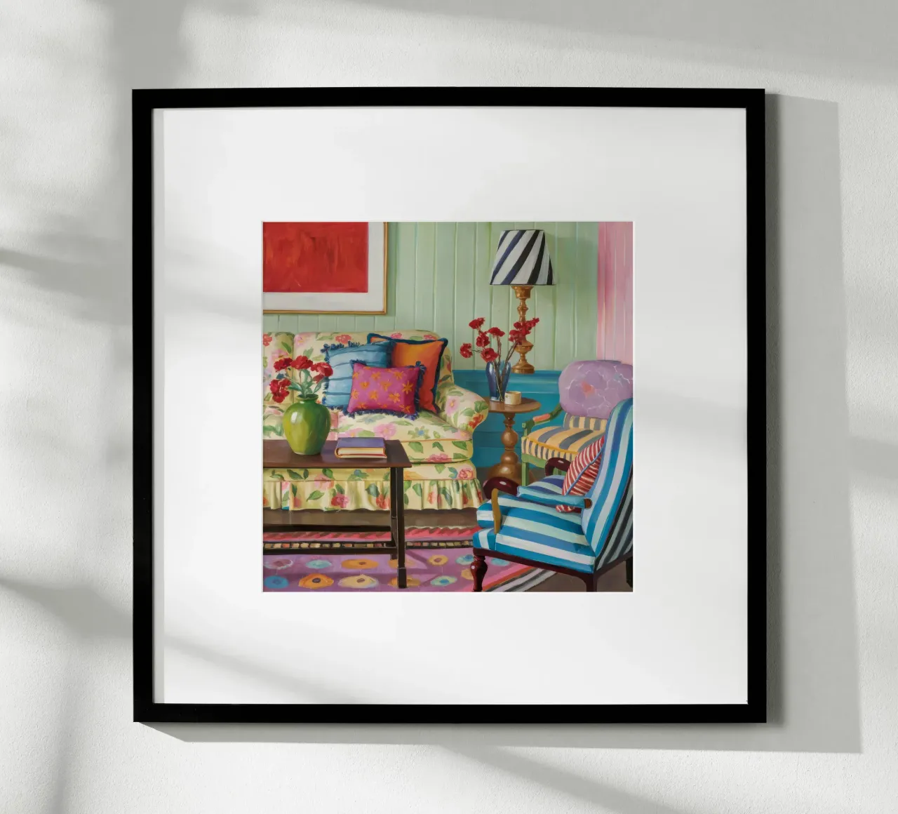 Eclectic Pattern Parlor poster by Pan Denim