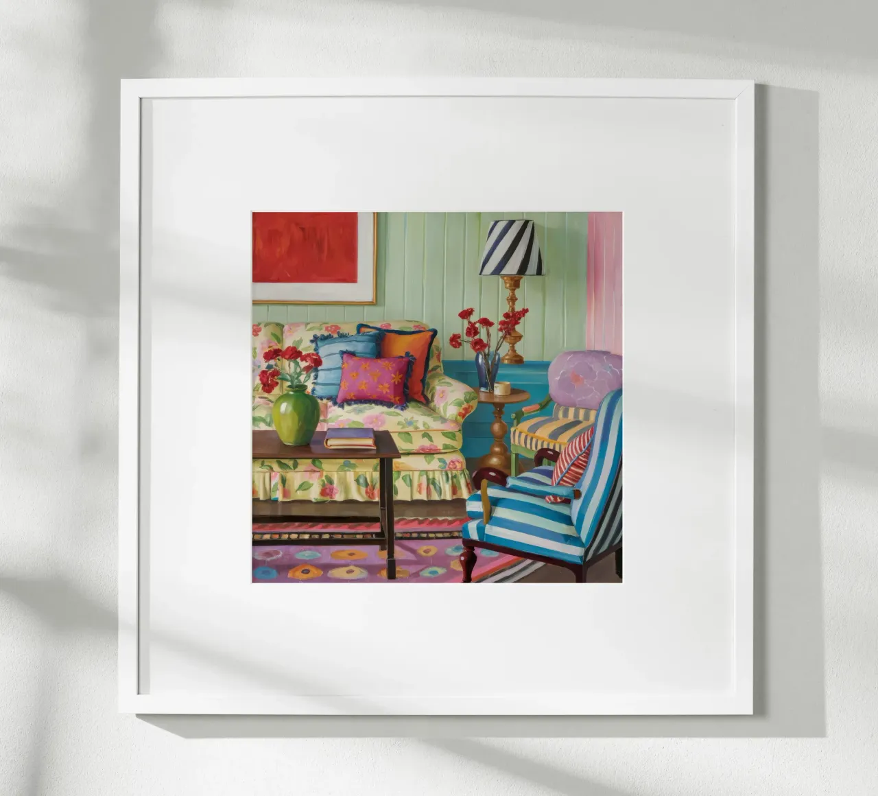 Eclectic Pattern Parlor poster by Pan Denim