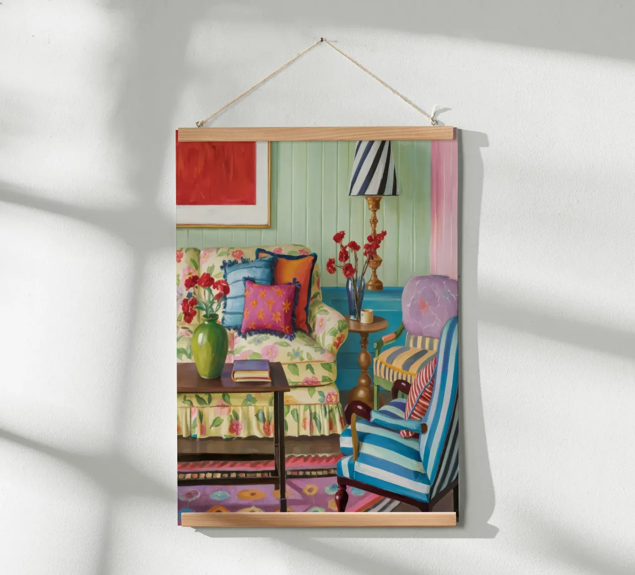 Eclectic Pattern Parlor poster by Pan Denim