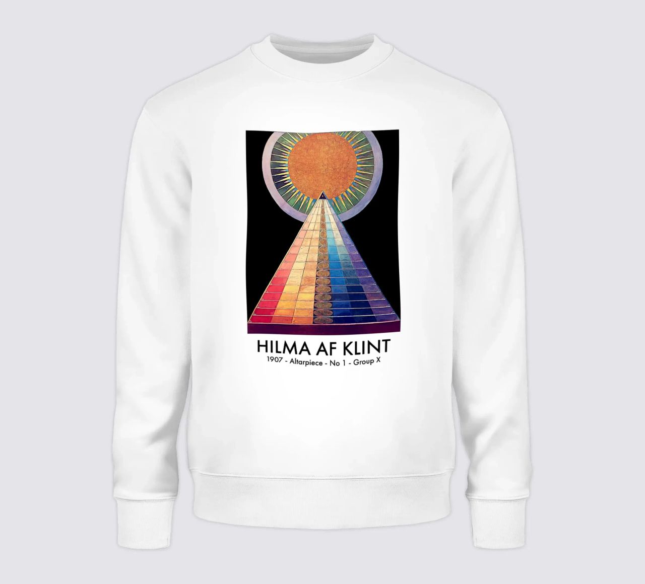Pala di Hilma Af Klint n. 1 felpa da Ceryspool