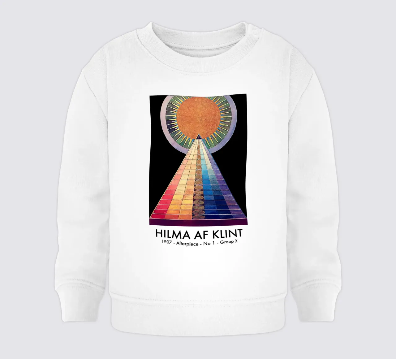 Hilma Af Klint Altarbild Nr. 1 Baby Sweatshirt von Ceryspool