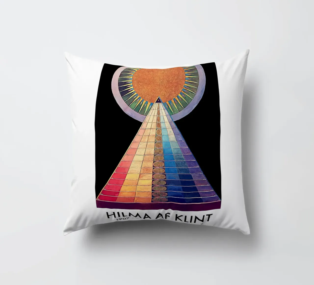 Pala di Hilma Af Klint n. 1 cuscino da Ceryspool