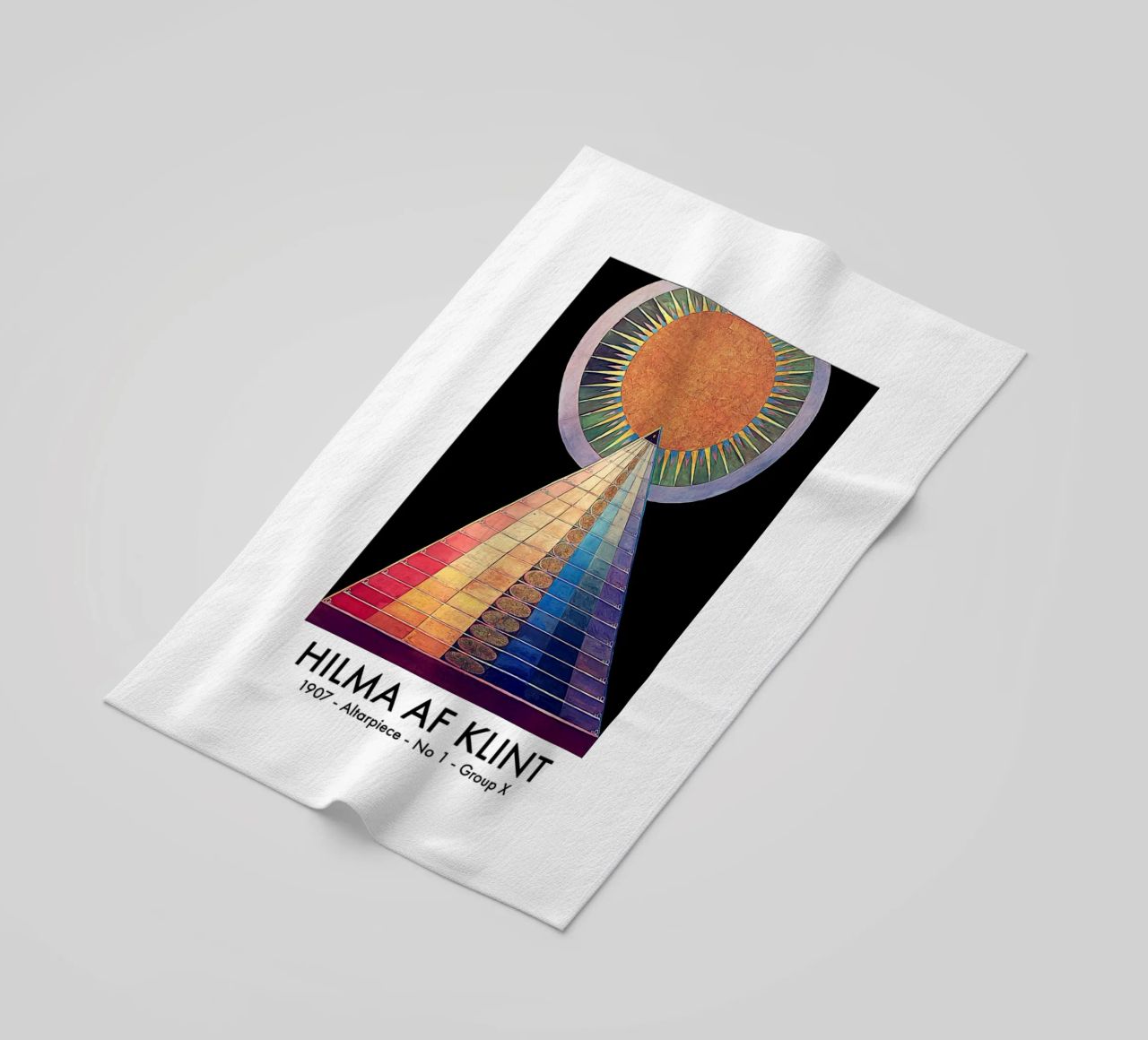 Pala di Hilma Af Klint n. 1 telo mare da Ceryspool
