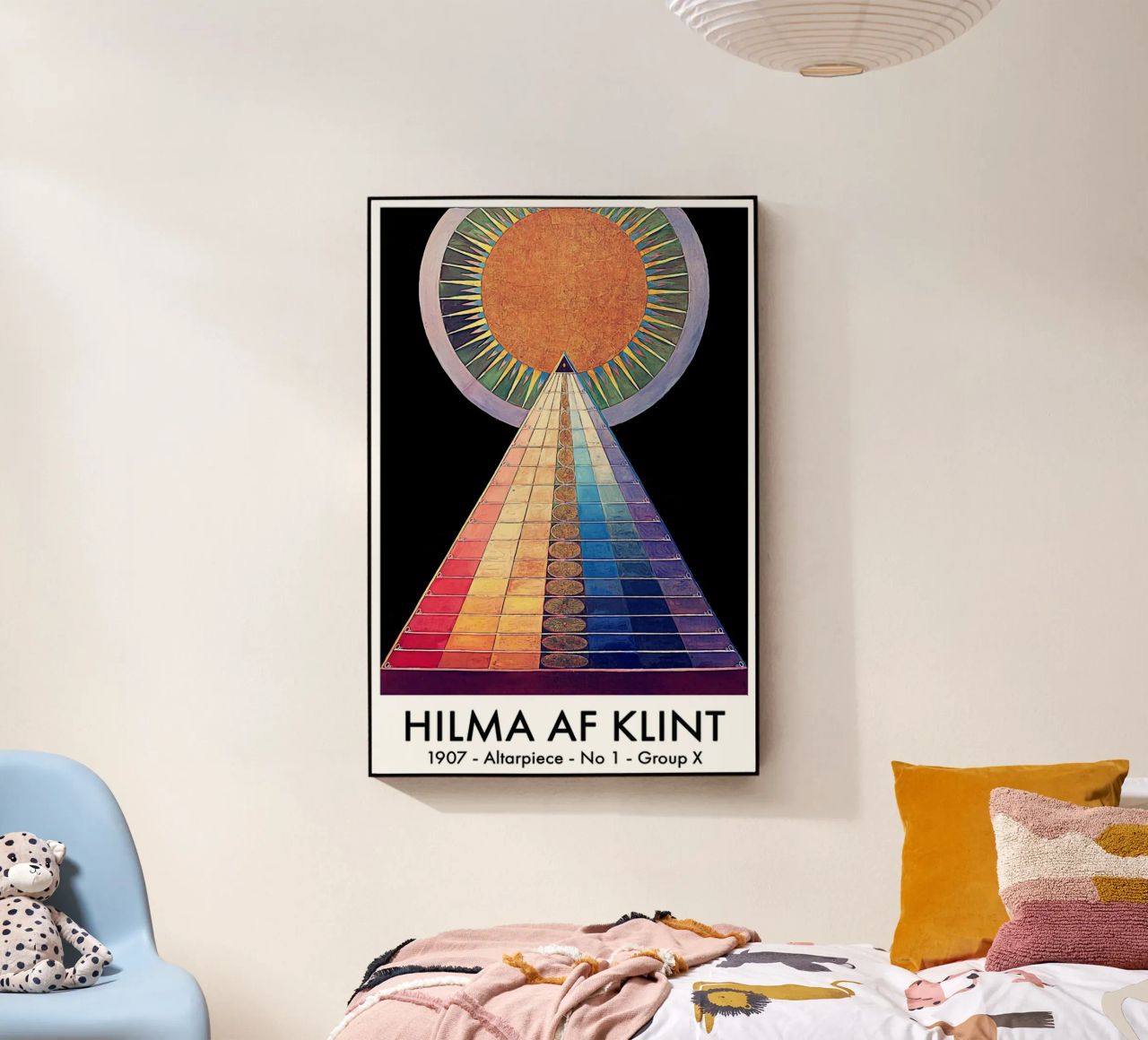 Pala di Hilma Af Klint n. 1 plexiglass da Ceryspool