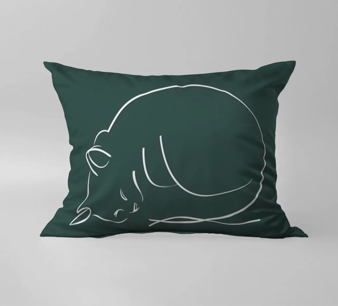 Sleeping Cat cuscino da XOXO Arte