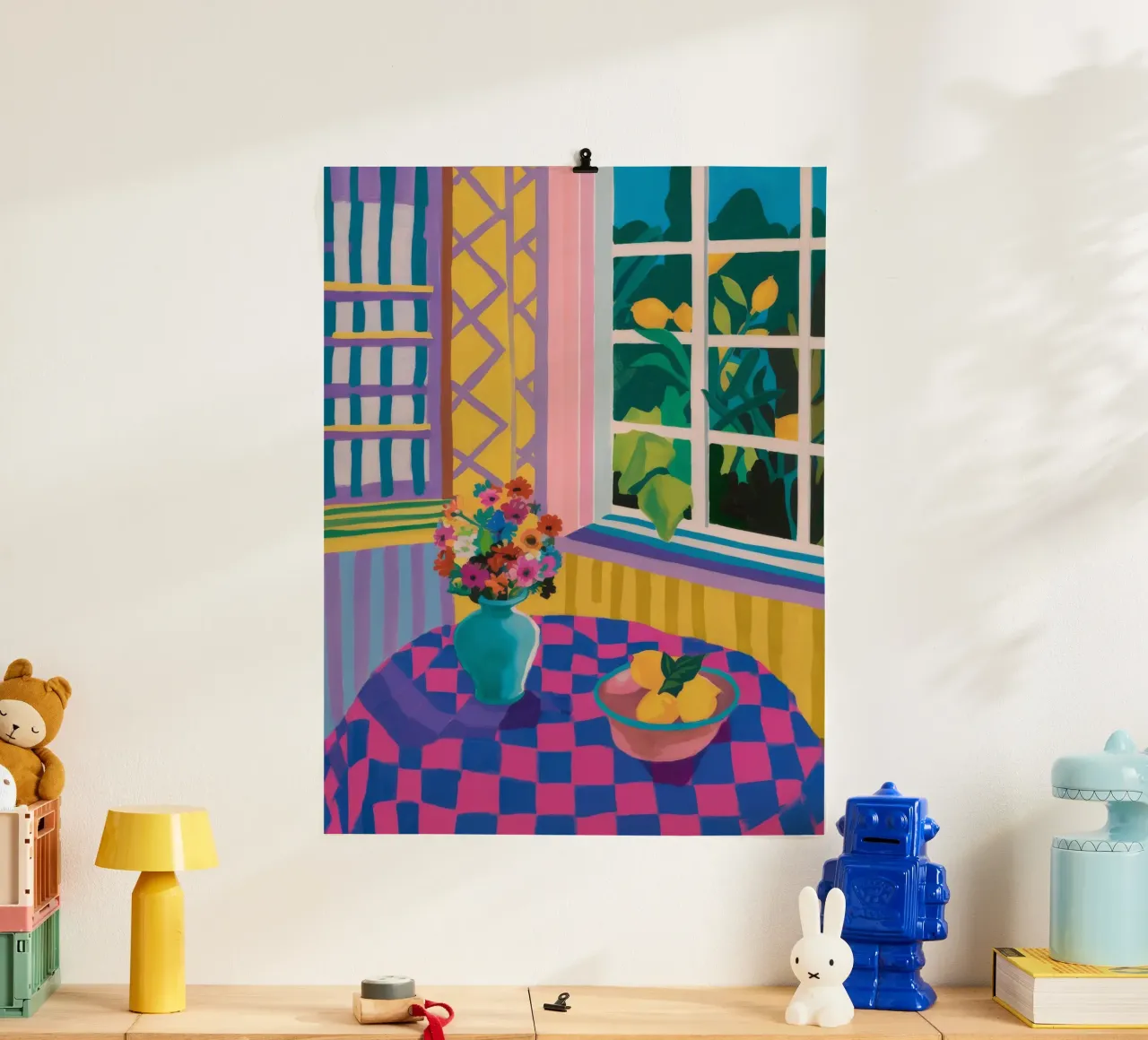 Windowed Room Rhapsody poster by Fable Tempa