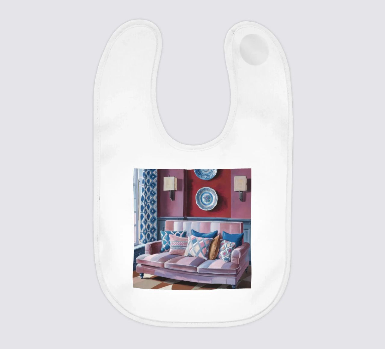 Divano in velluto Serenity bavaglino da Pan Denim