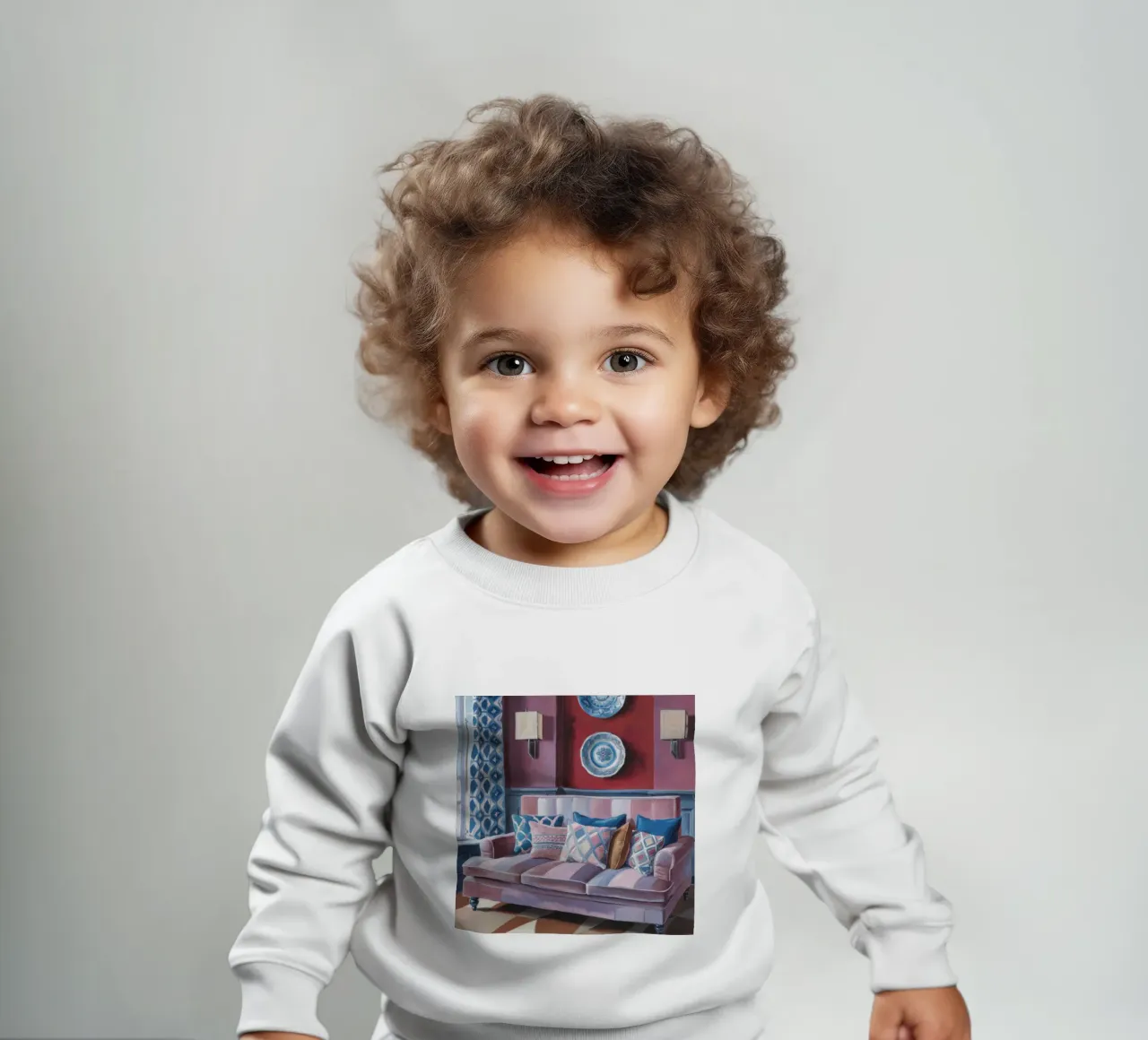 Sofá de terciopelo Serenity sudadera de bebé de Pan Denim
