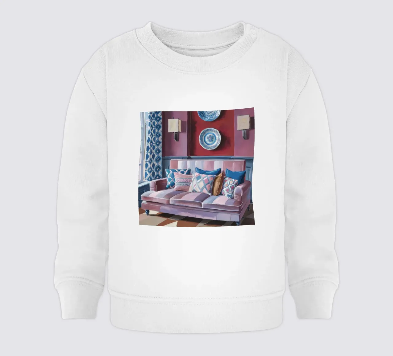 Divano in velluto Serenity felpa neonato da Pan Denim