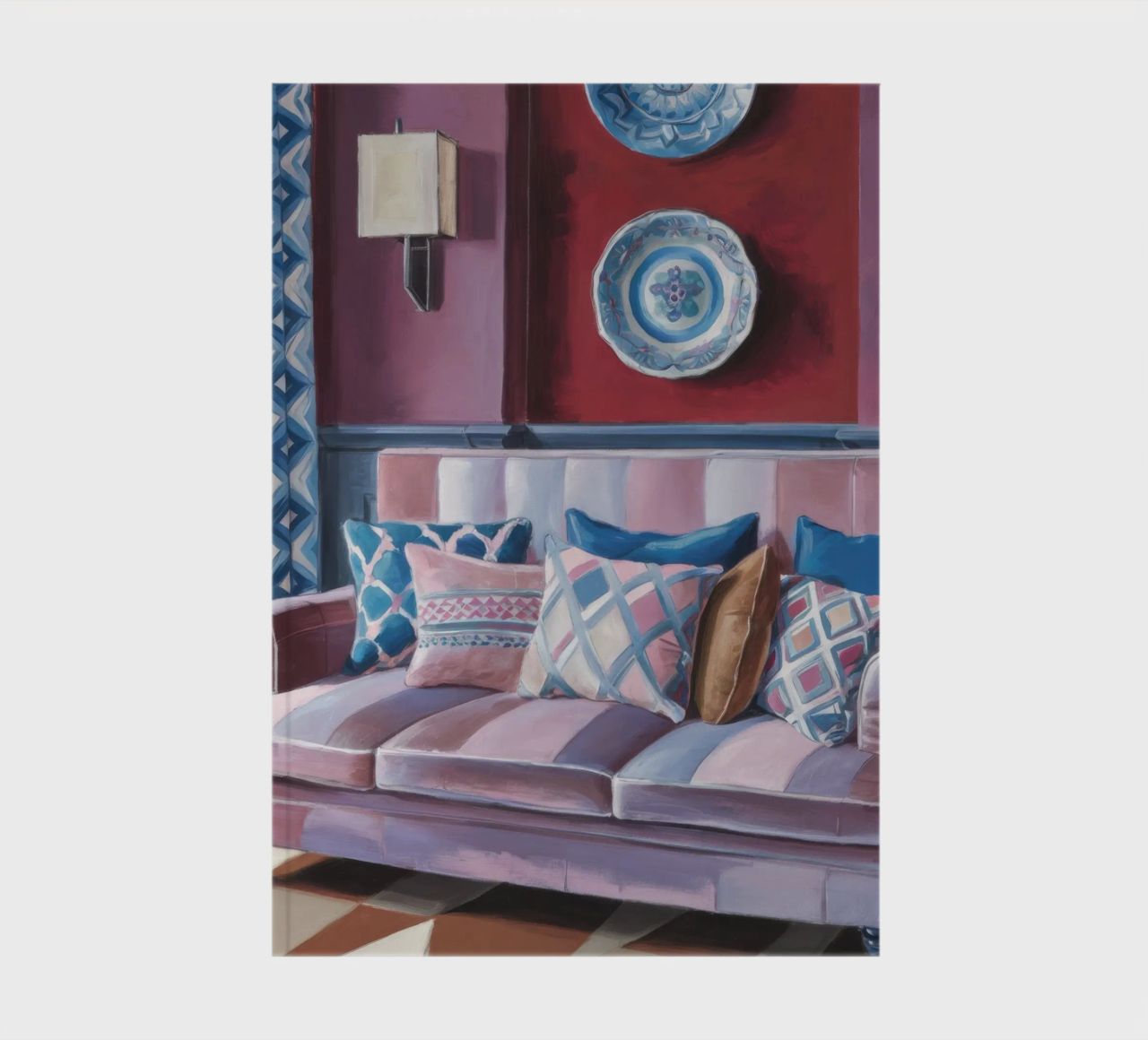 Velvet Sofa Serenity notebook by Pan Denim