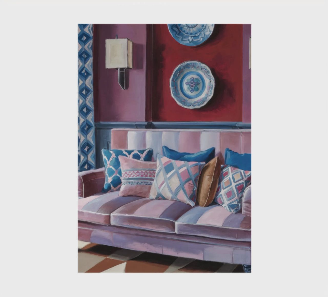 Velvet Sofa Serenity notebook by Pan Denim