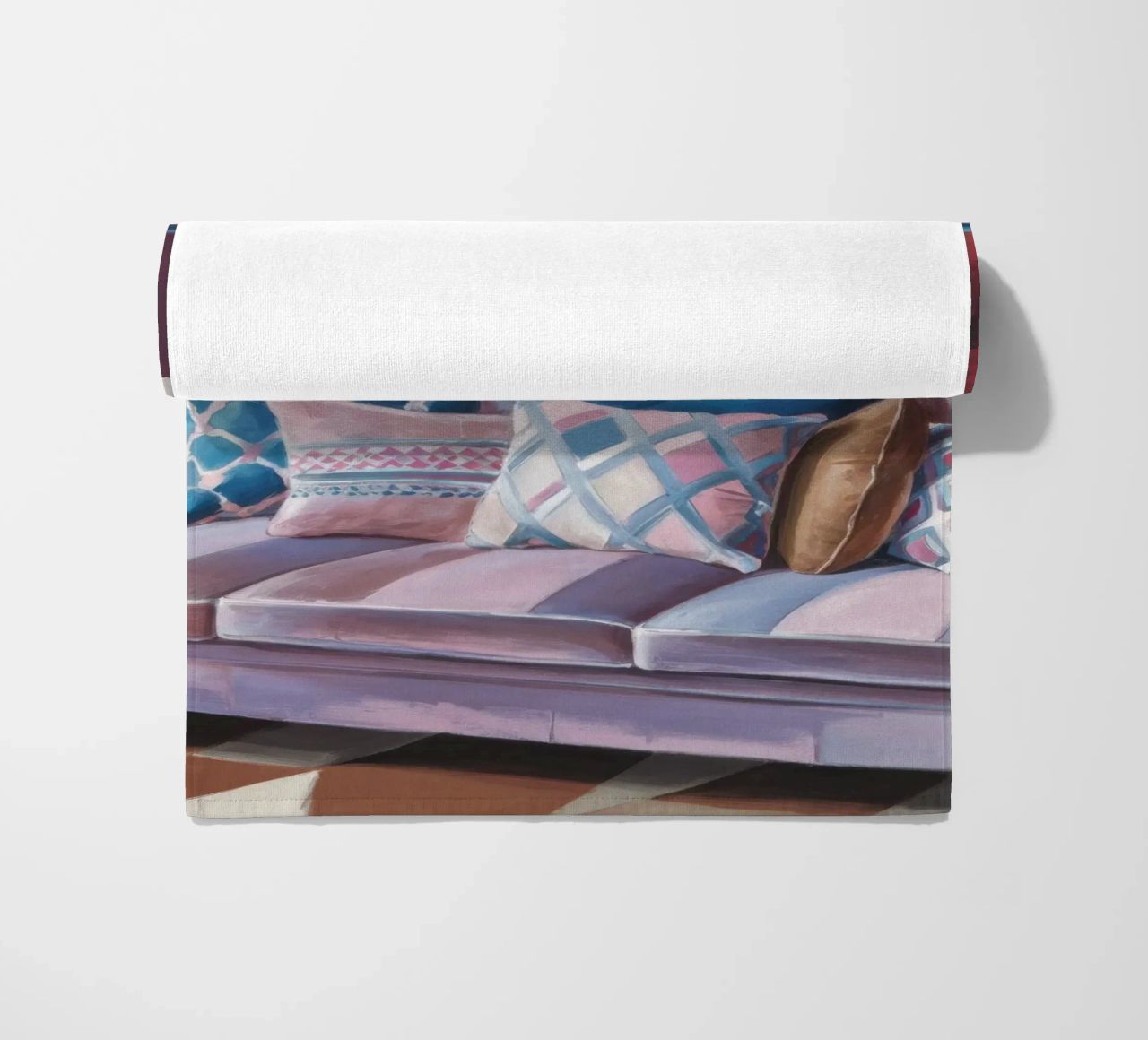 Divano in velluto Serenity telo mare da Pan Denim