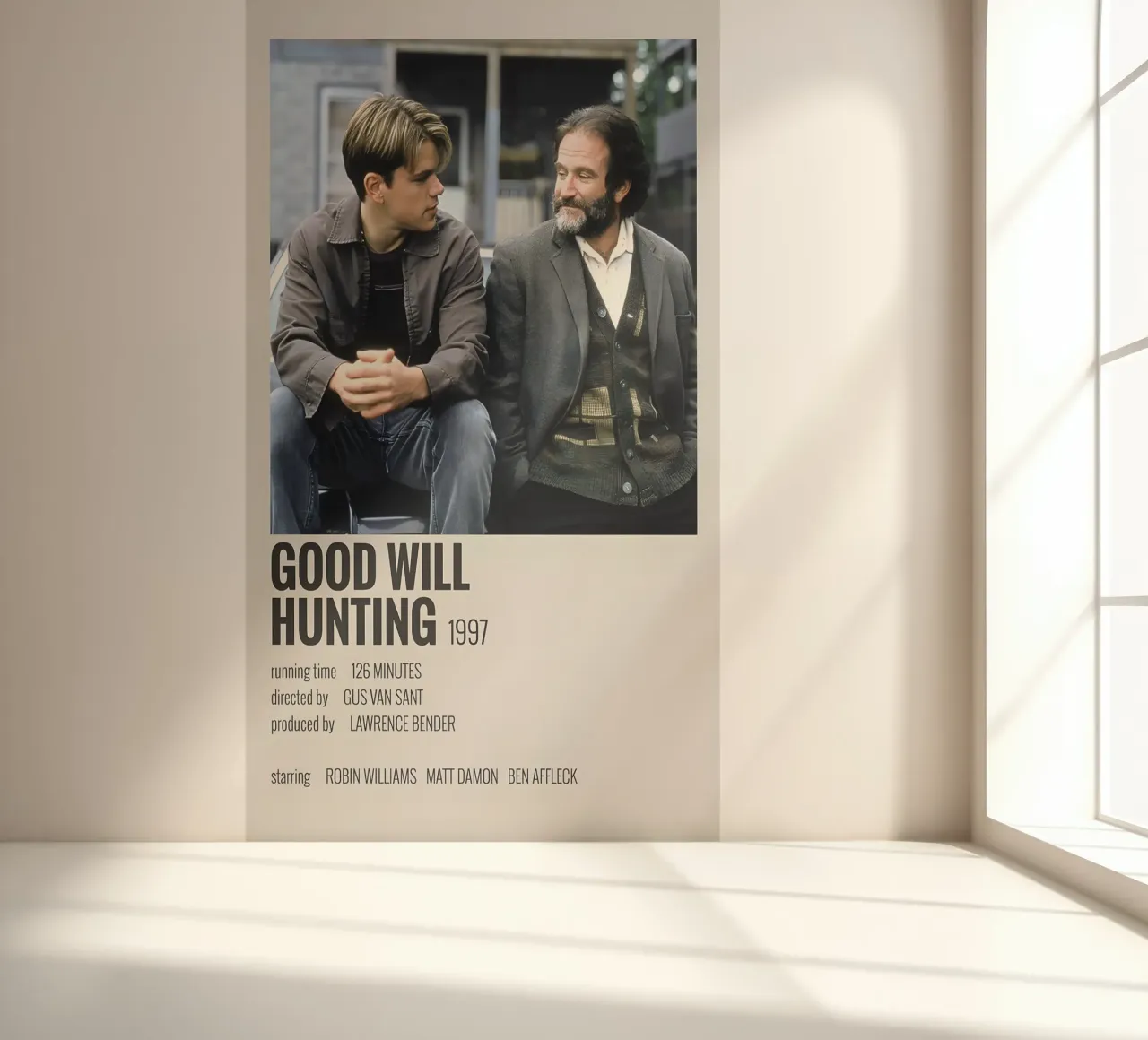GOOD WILL HUNTING 1997 photo wallpaper by MVFminimalist