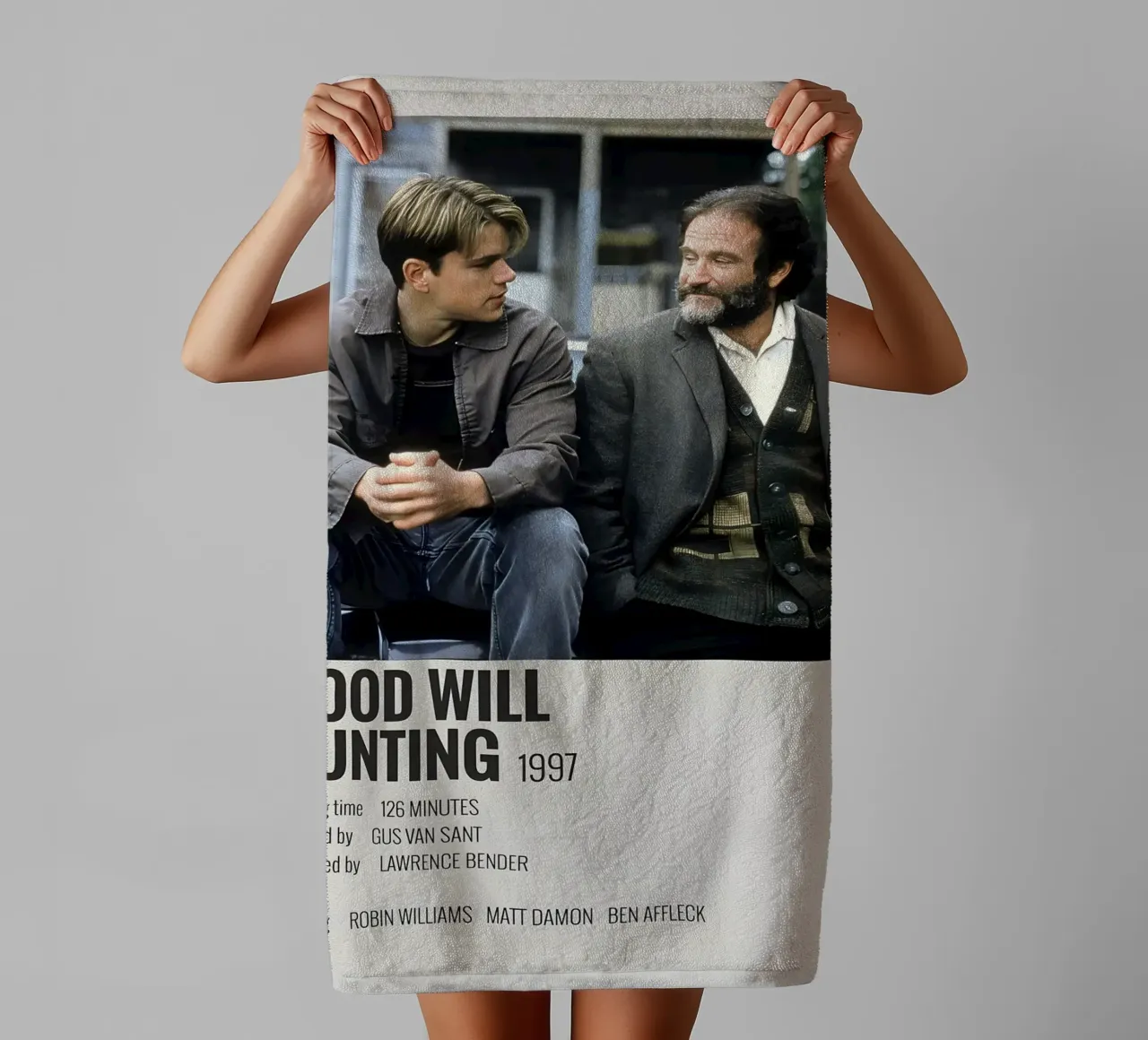 GOOD WILL HUNTING 1997 asciugamano da bagno da MVFminimalist
