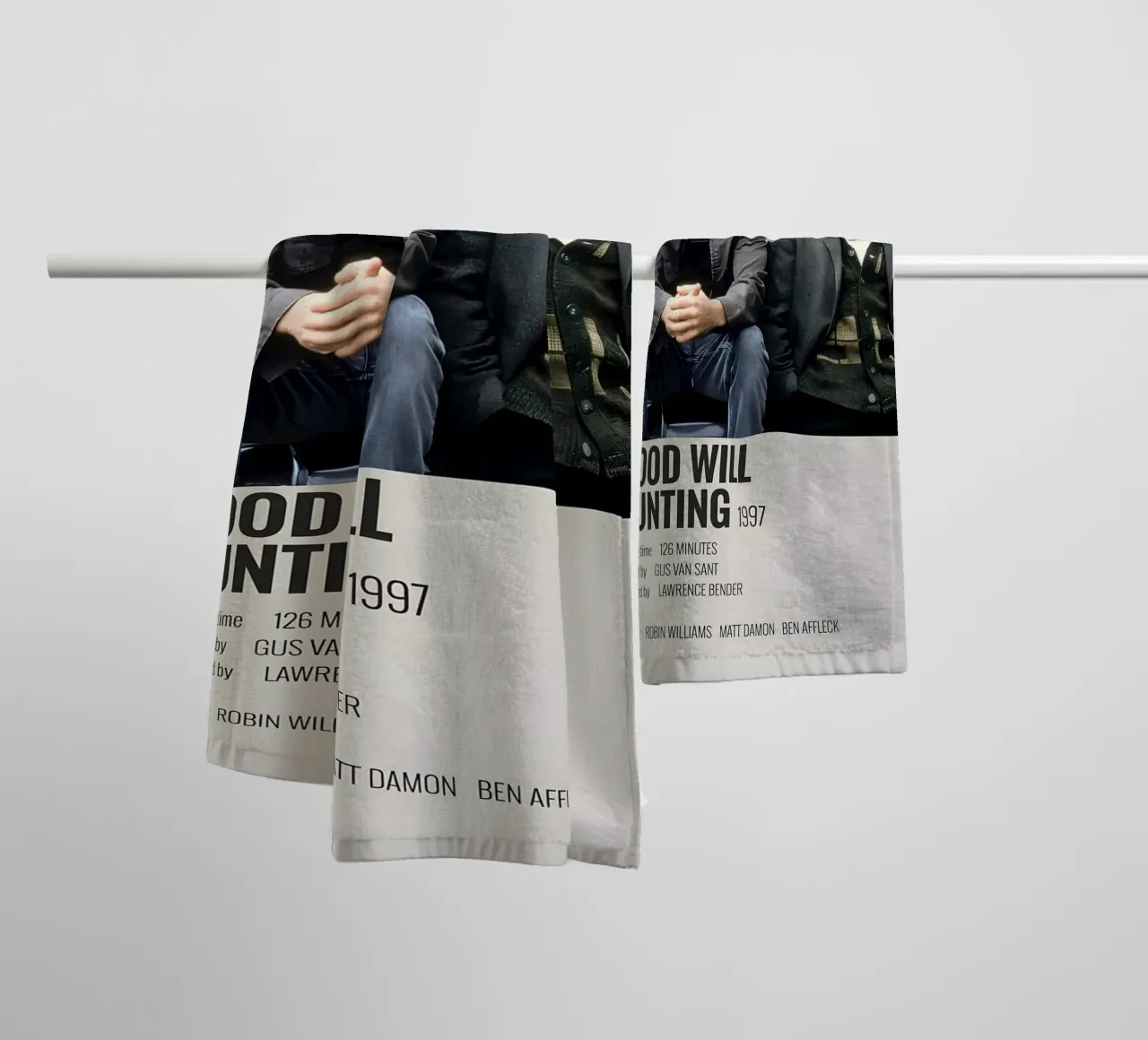 GOOD WILL HUNTING 1997 asciugamano da bagno da MVFminimalist