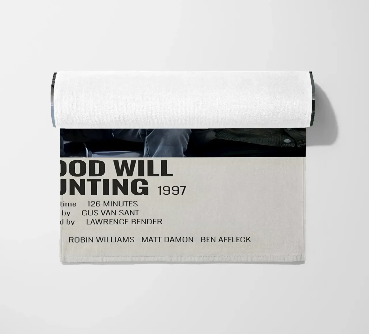 GOOD WILL HUNTING 1997 beach towel by MVFminimalist