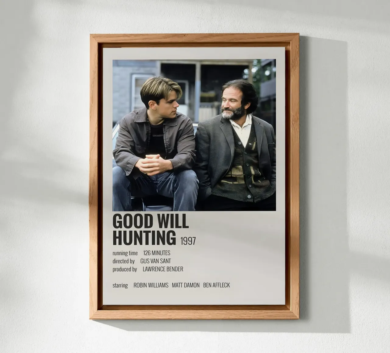GOOD WILL HUNTING 1997 forex plate by MVFminimalist