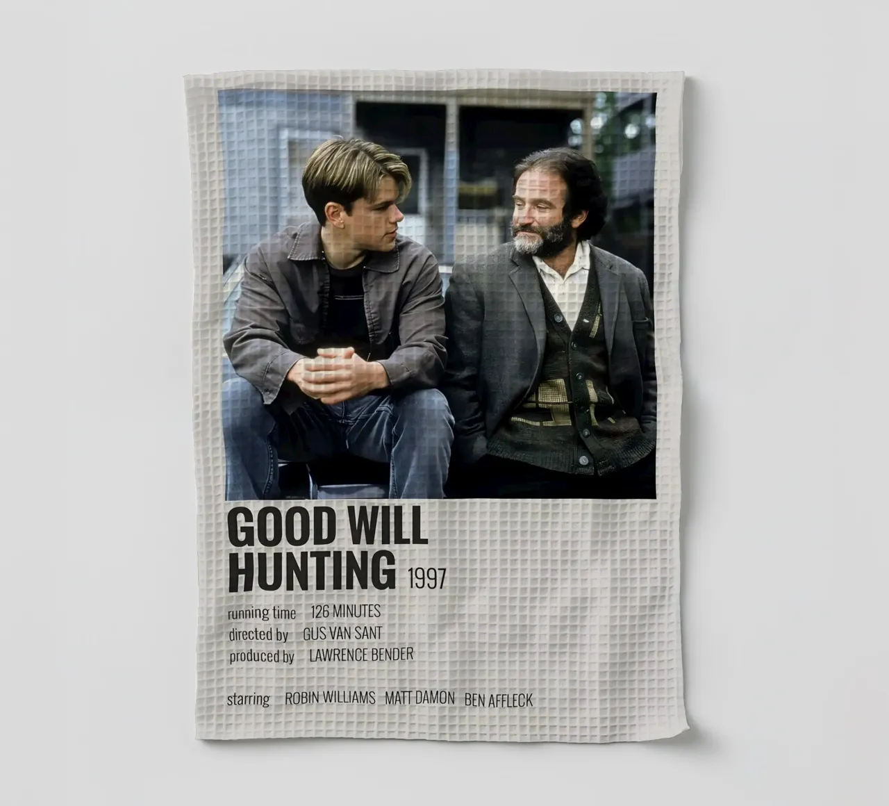 GOOD WILL HUNTING 1997 canovaccio da cucina da MVFminimalist