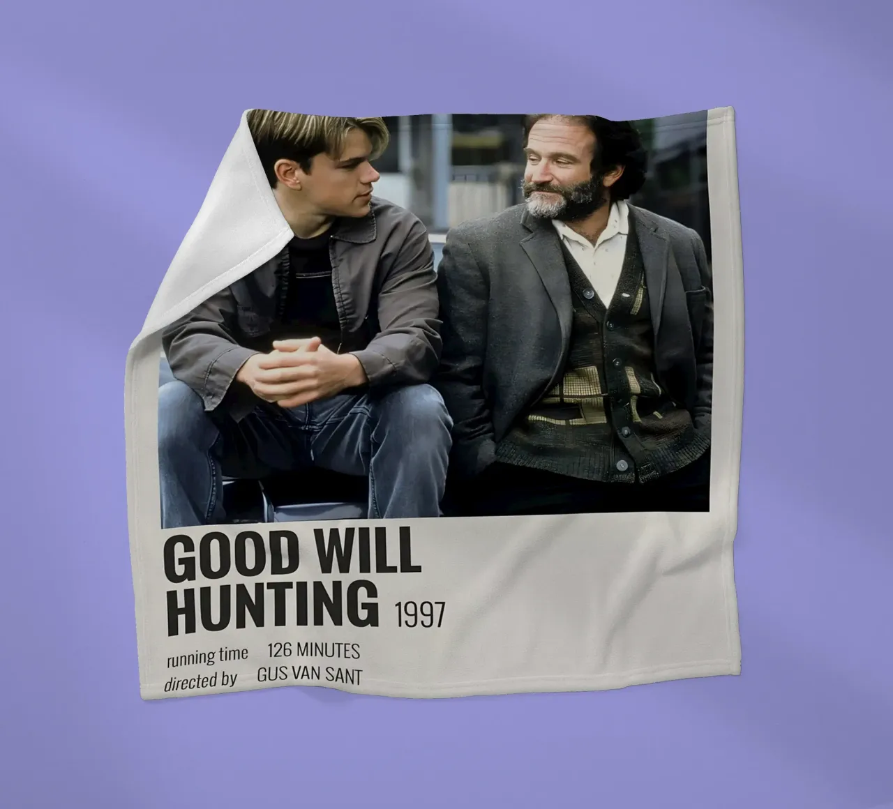 GOOD WILL HUNTING 1997 coperta in pile da MVFminimalist