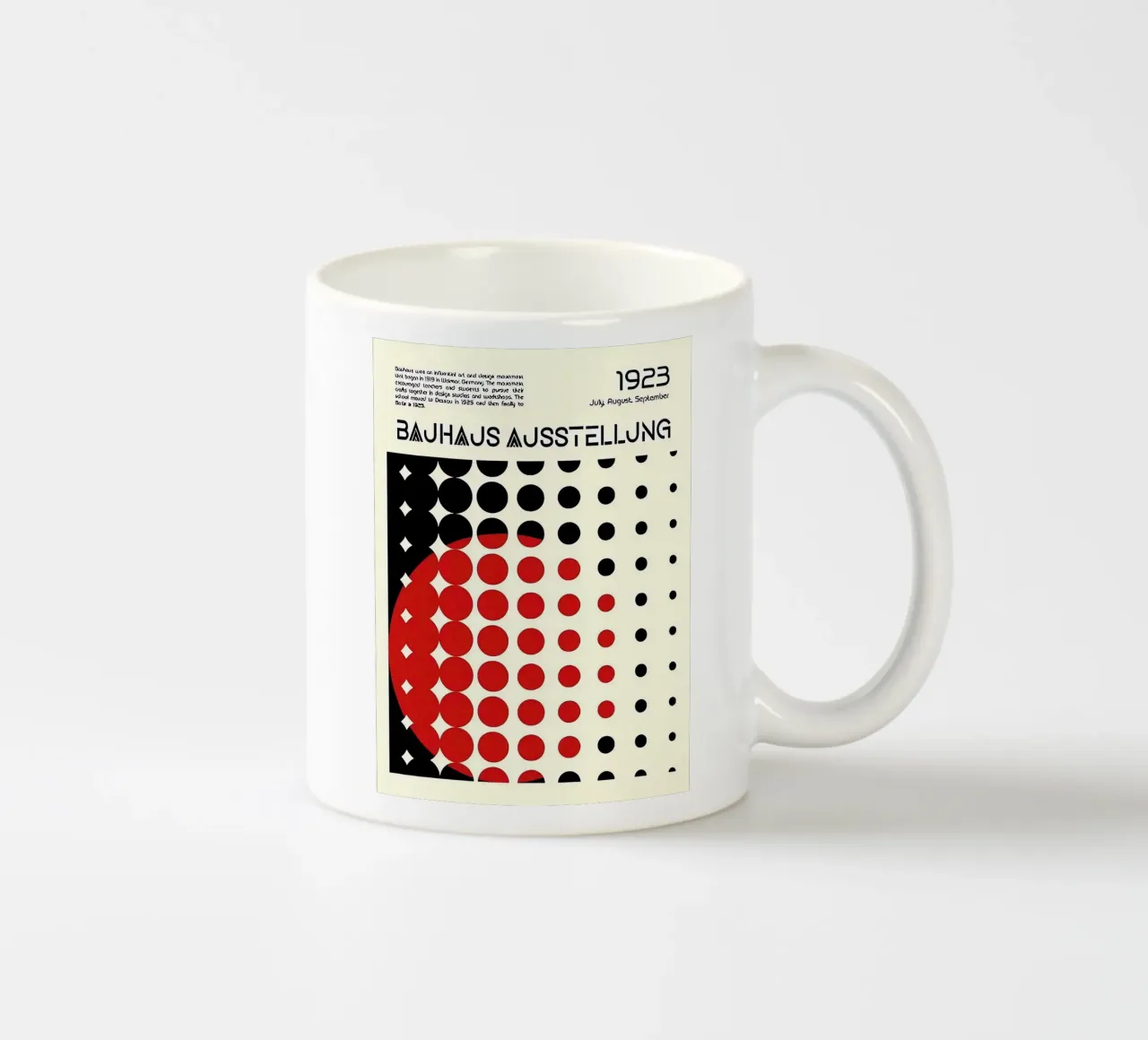 Bauhaus tazza in ceramica da Brooke