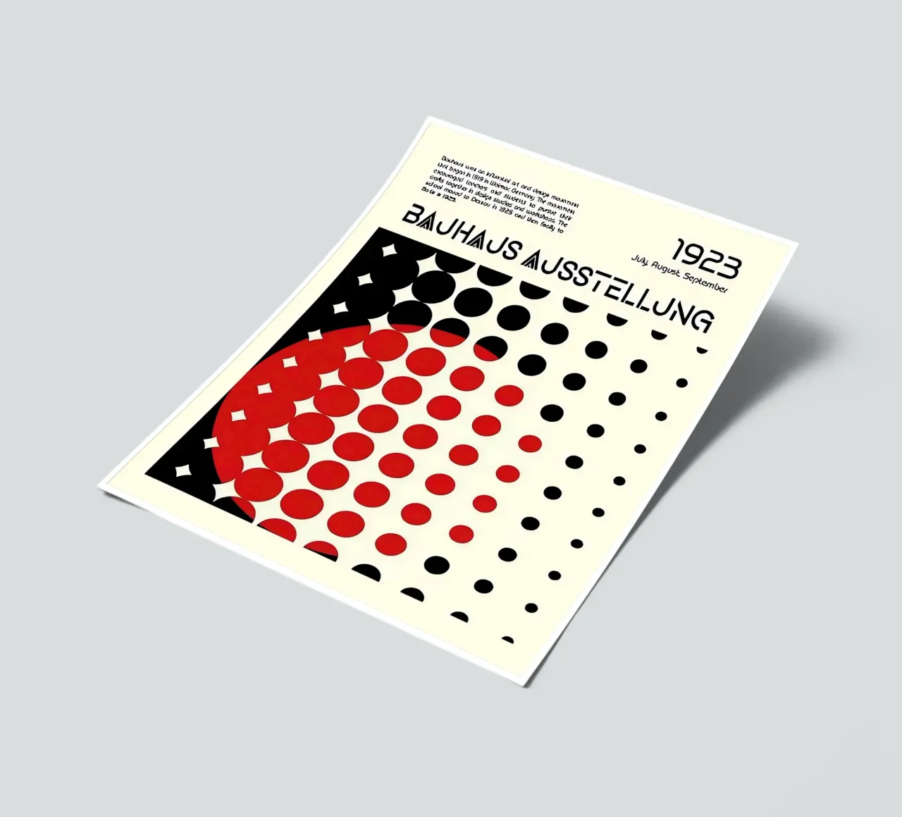 Bauhaus foglio adesivo da Brooke